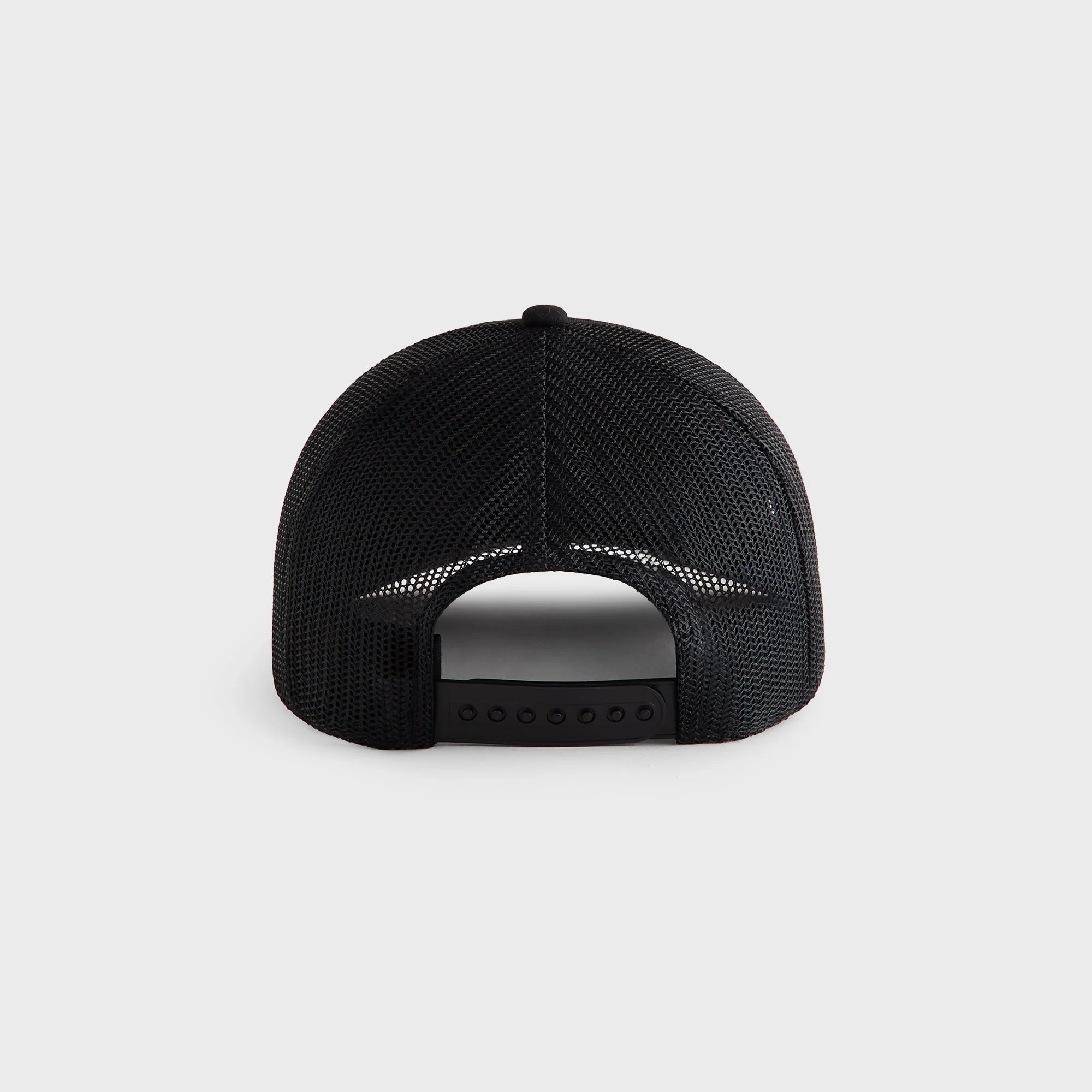 Kith New York To The World Relaxed Twill Nolan Trucker Hat - Black