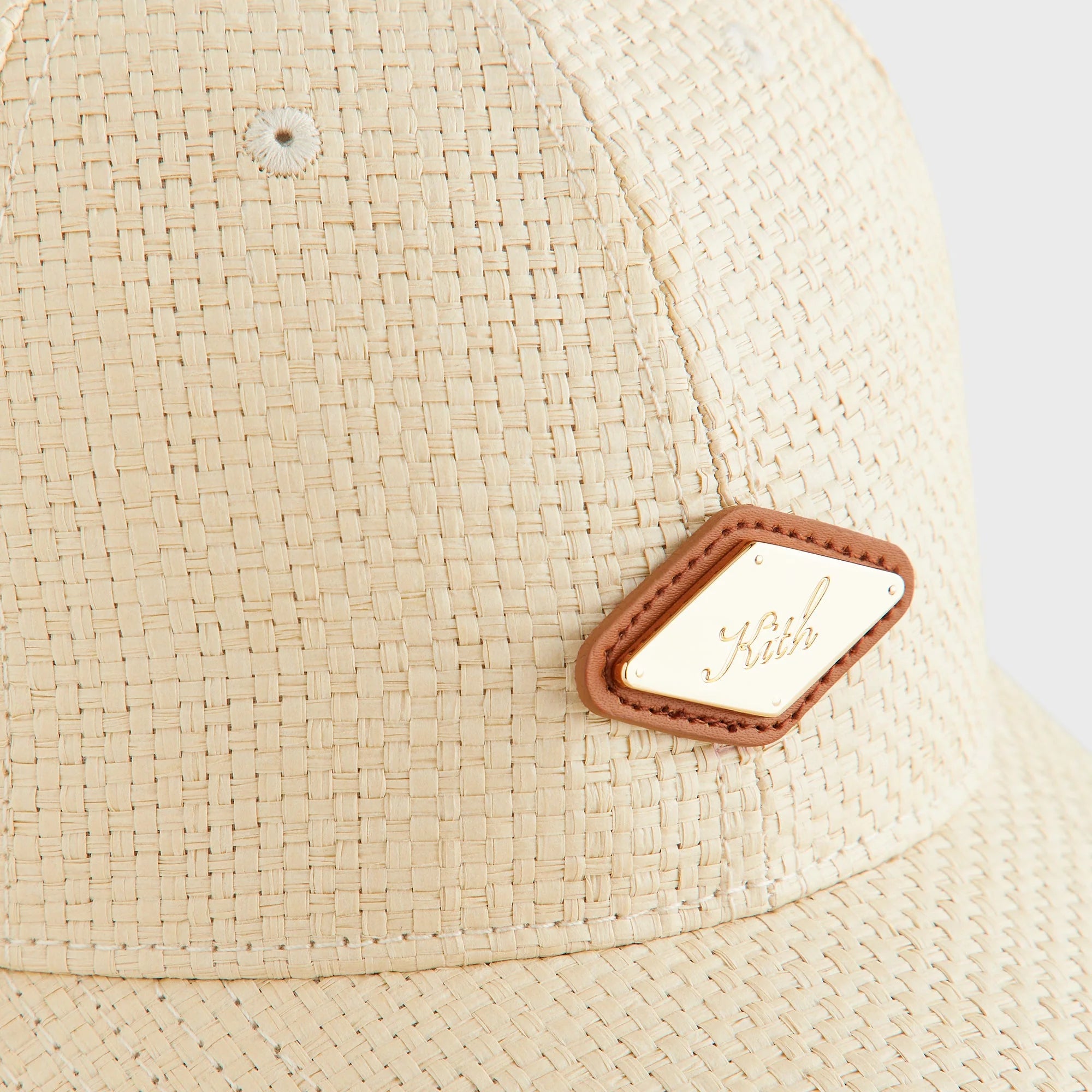 Kith Raffia Classic Cap - Natural