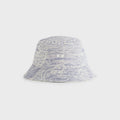Kith Heather Jacquard Canvas Reversible Dawson Bucket Hat - Light Indigo