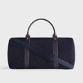 Kith Monogram Suede Traveler K55 Bag - Ink