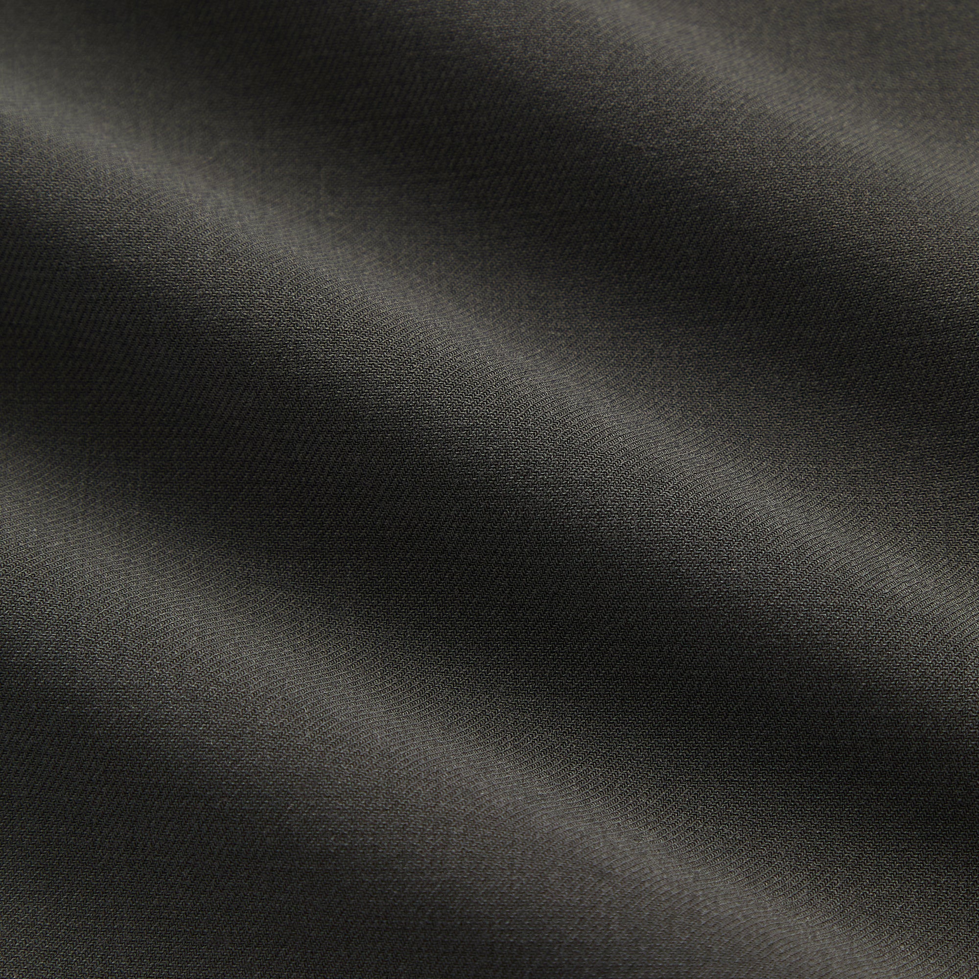 Giorgio Armani & Kith &Kin Asymmetrical Zip Front Shirt - Dark Ash