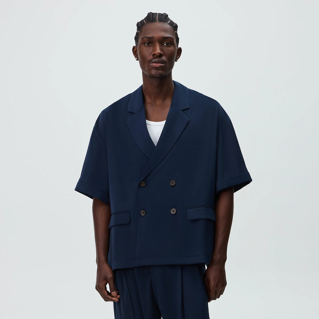 Kith Drape Twill Ito Blazer - Nocturnal