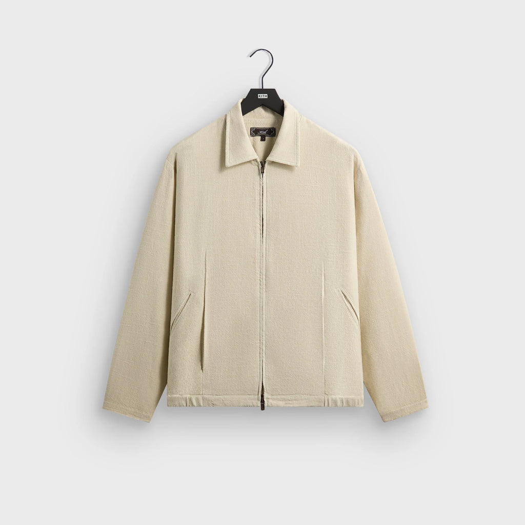 Kith Soft Woven Connor Blouson Jacket 2.0 - Waffle