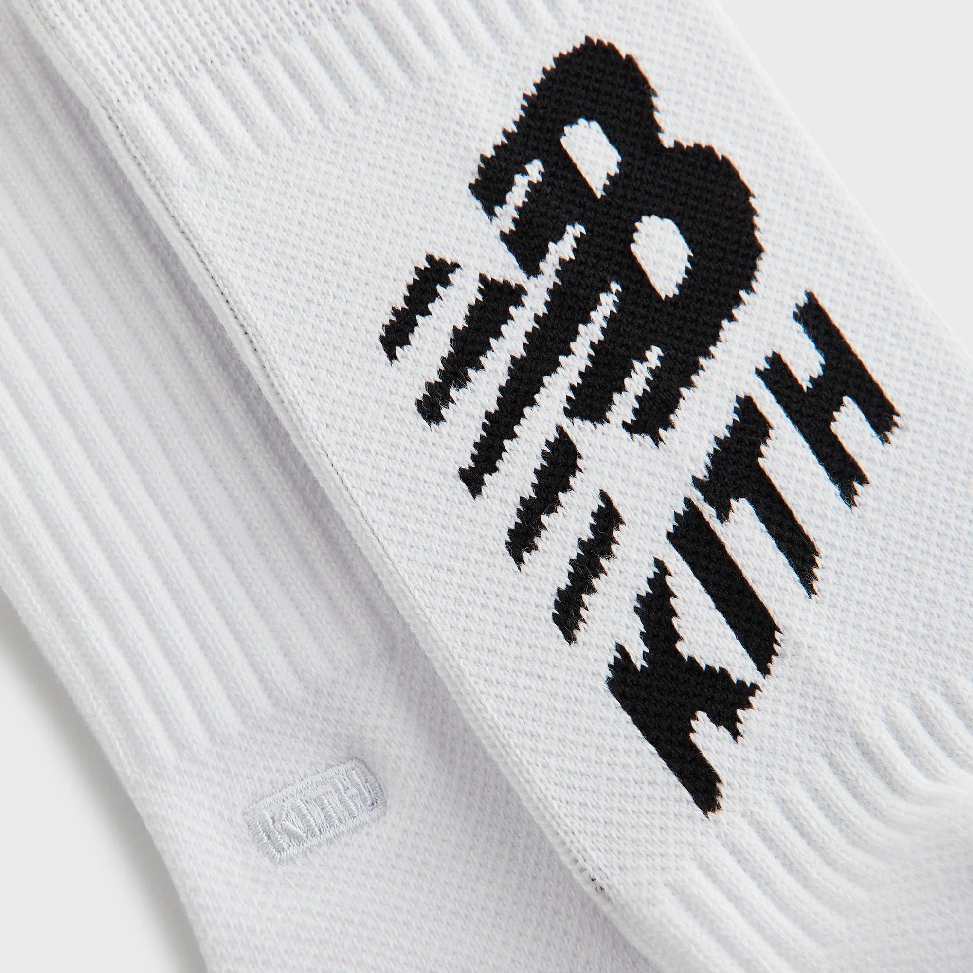 Kith & New Balance Big Logo Crew Socks - White