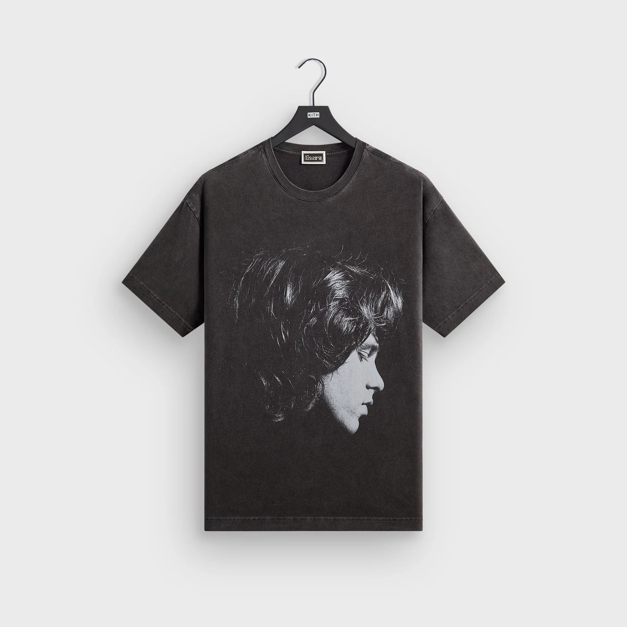 Kith Records for The Doors Morrison Logo Vintage Tee - Black