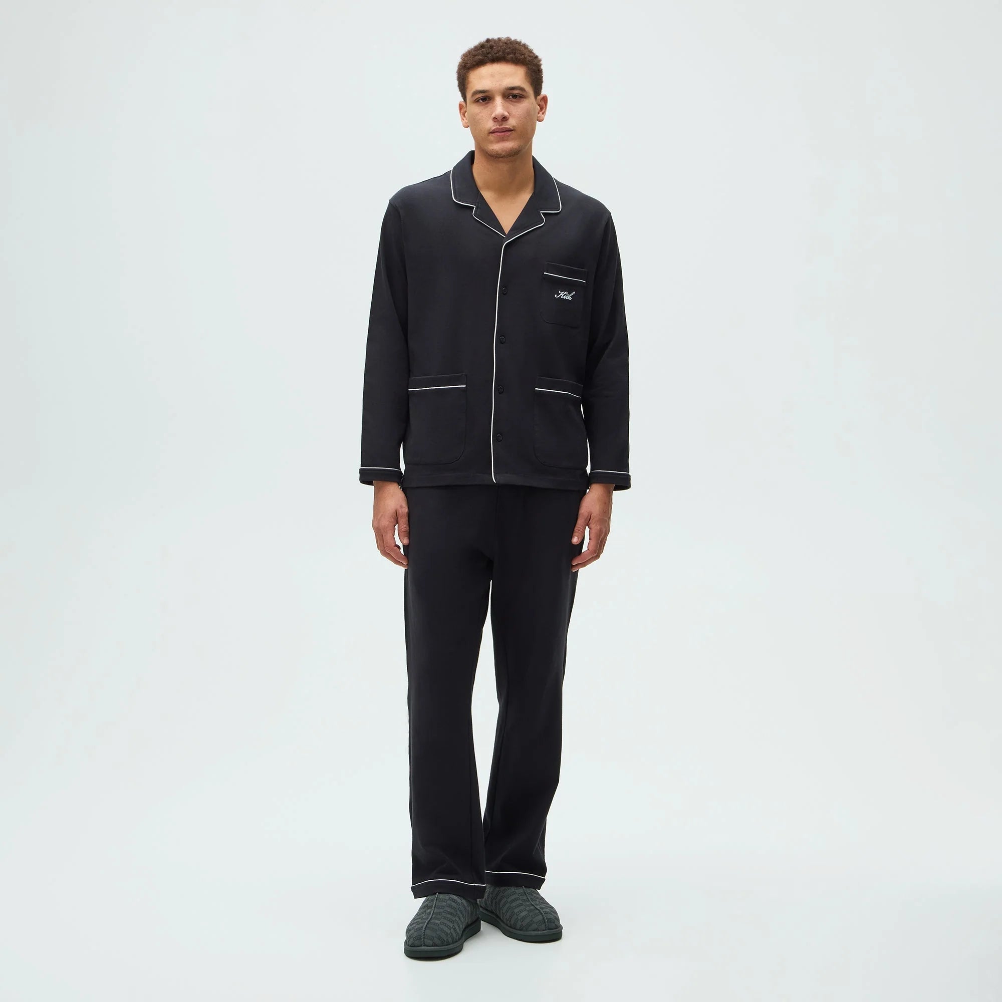 Kith Script Pajama Set - Black