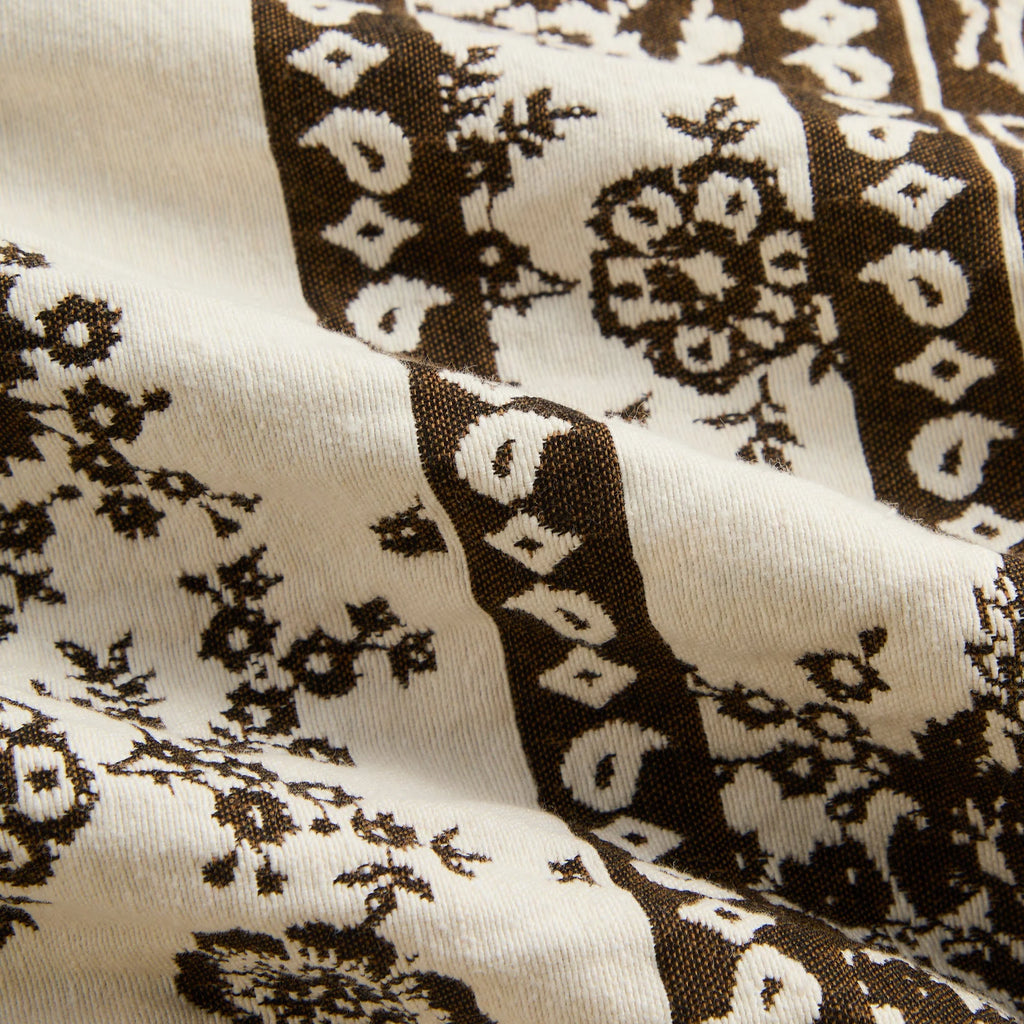 Kith Bandana Jacquard Lewis Short - Coffee