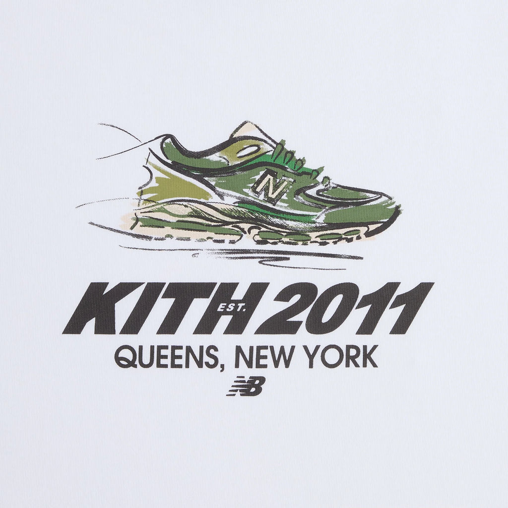 Kith & New Balance 2011 Sketch Jones Tee - White