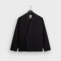 &Kin Long Sleeve Linen Viscose Twill Mathis Shirt - Black