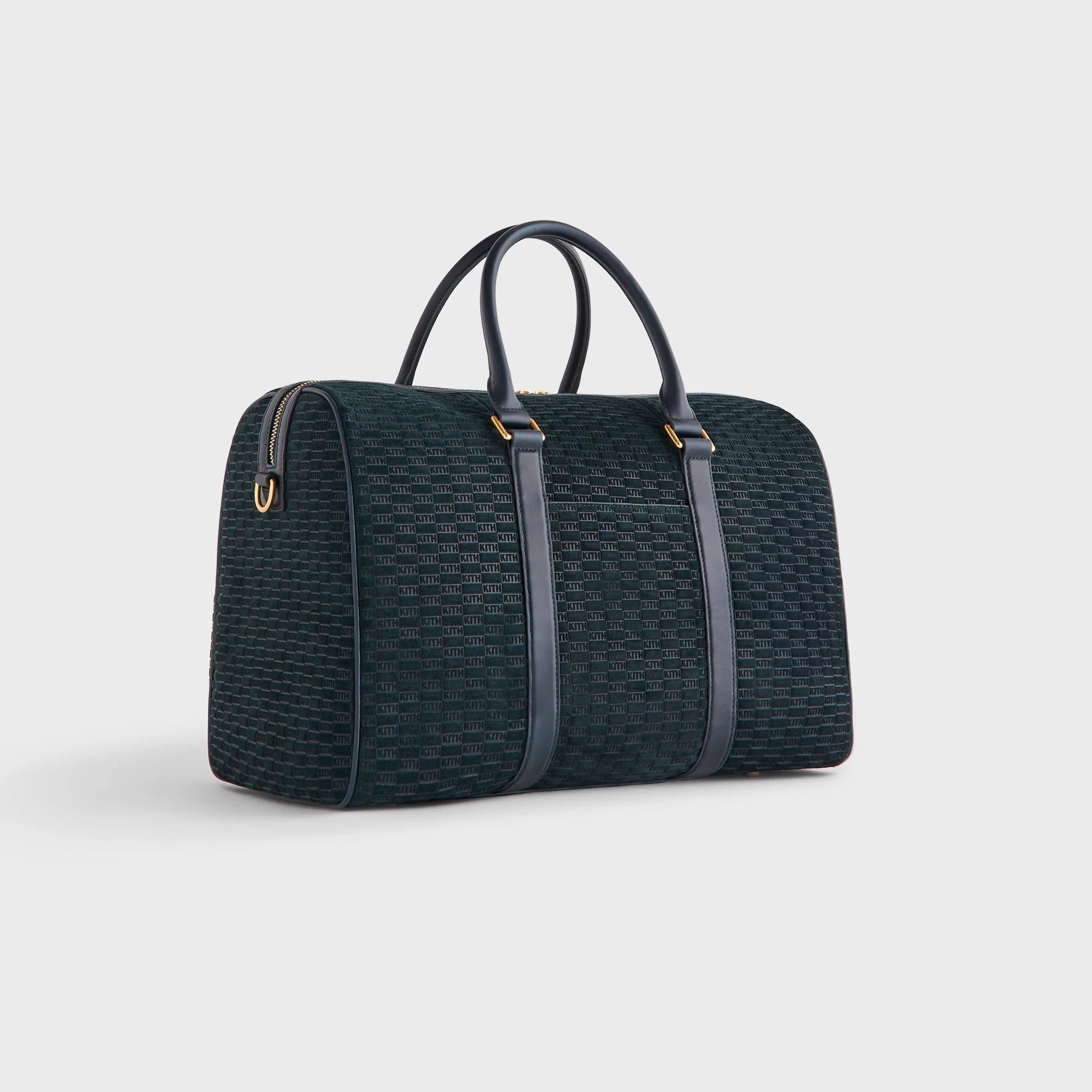 Kith Monogram Suede Traveler K40 Bag - Stadium