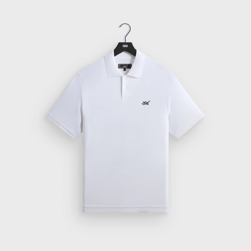 Kith Pique Ainslie Polo - White