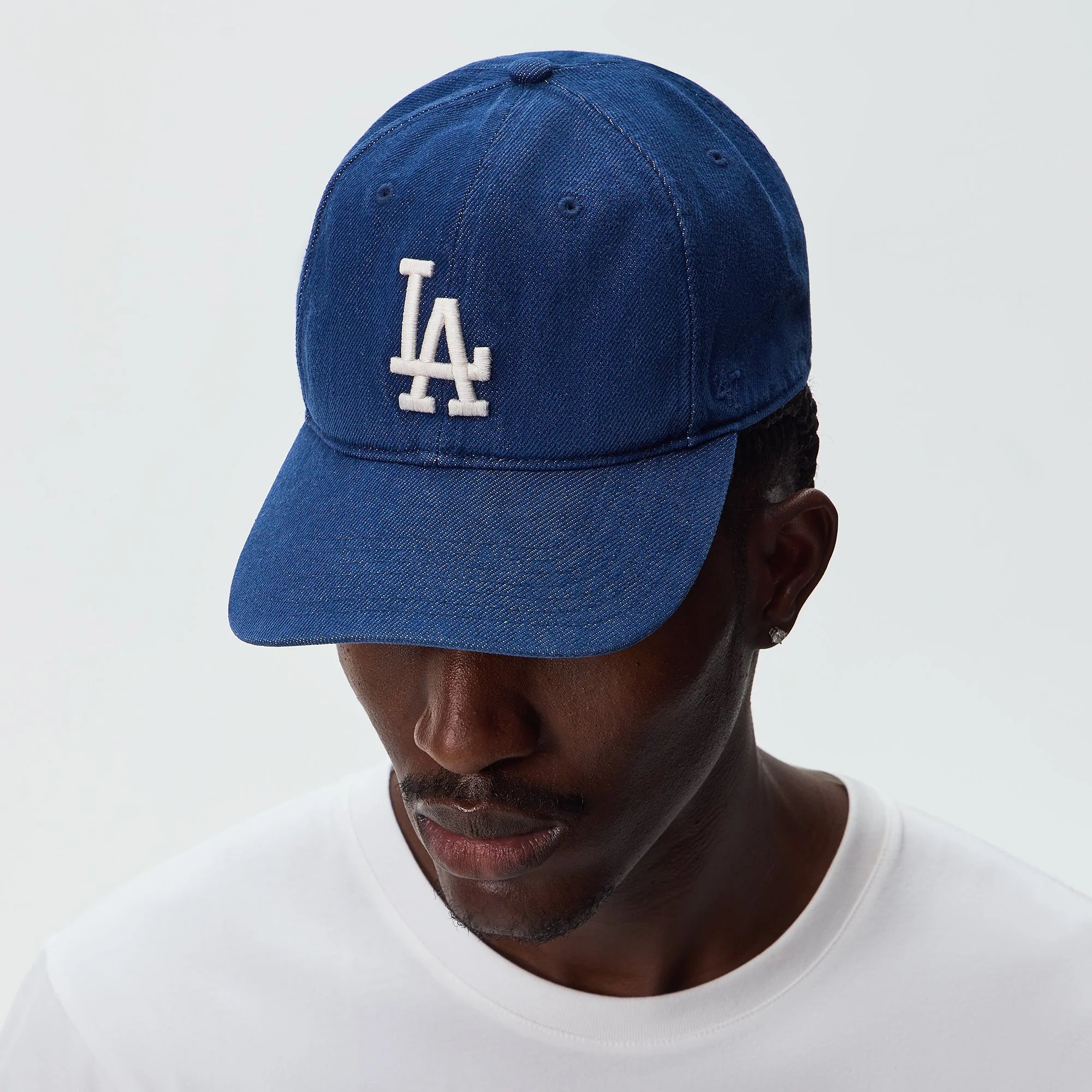 Kith & '47 for the Los Angeles Dodgers Denim Franchise LS Cap - Sway