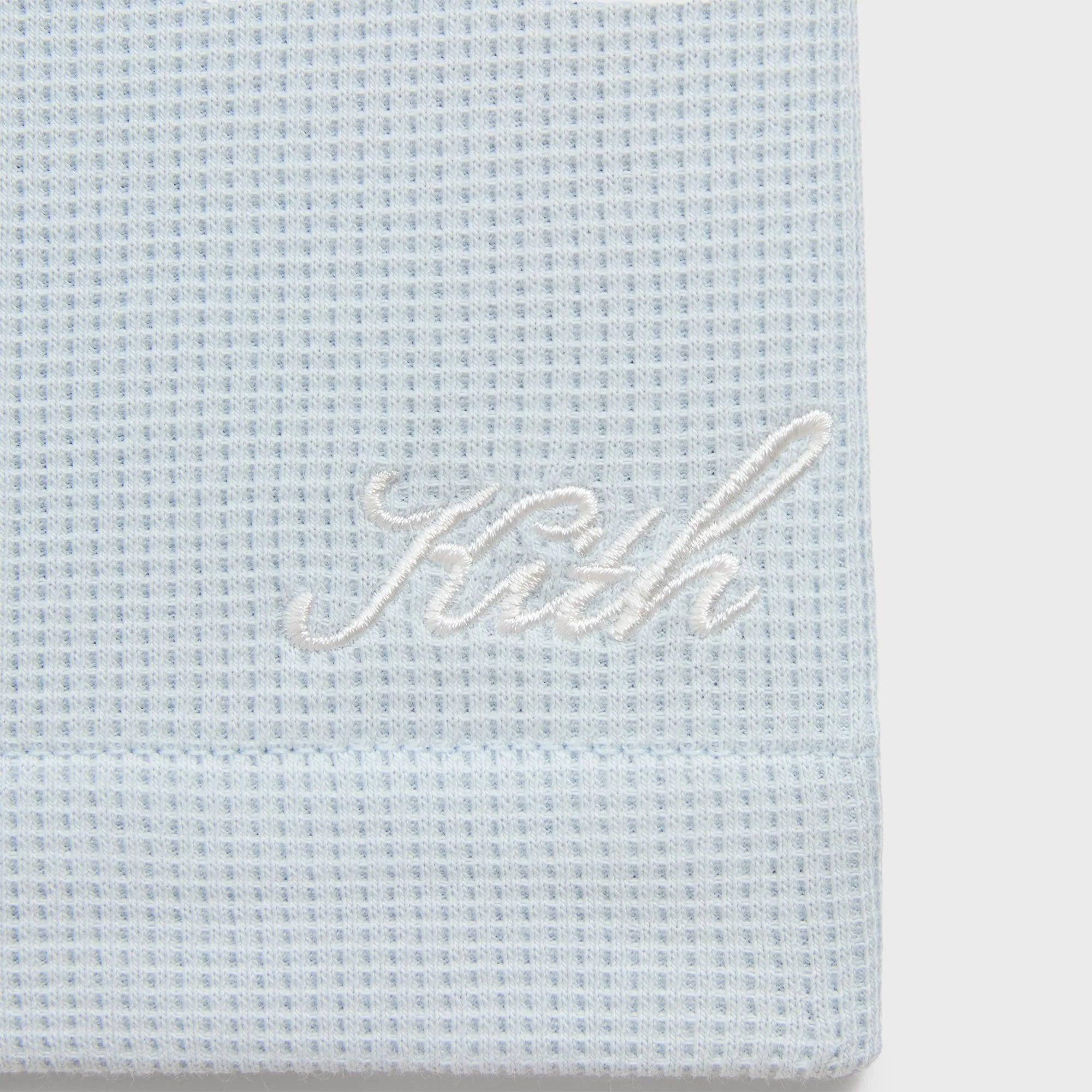Kith Micro Waffle Graham Short - Light Indigo