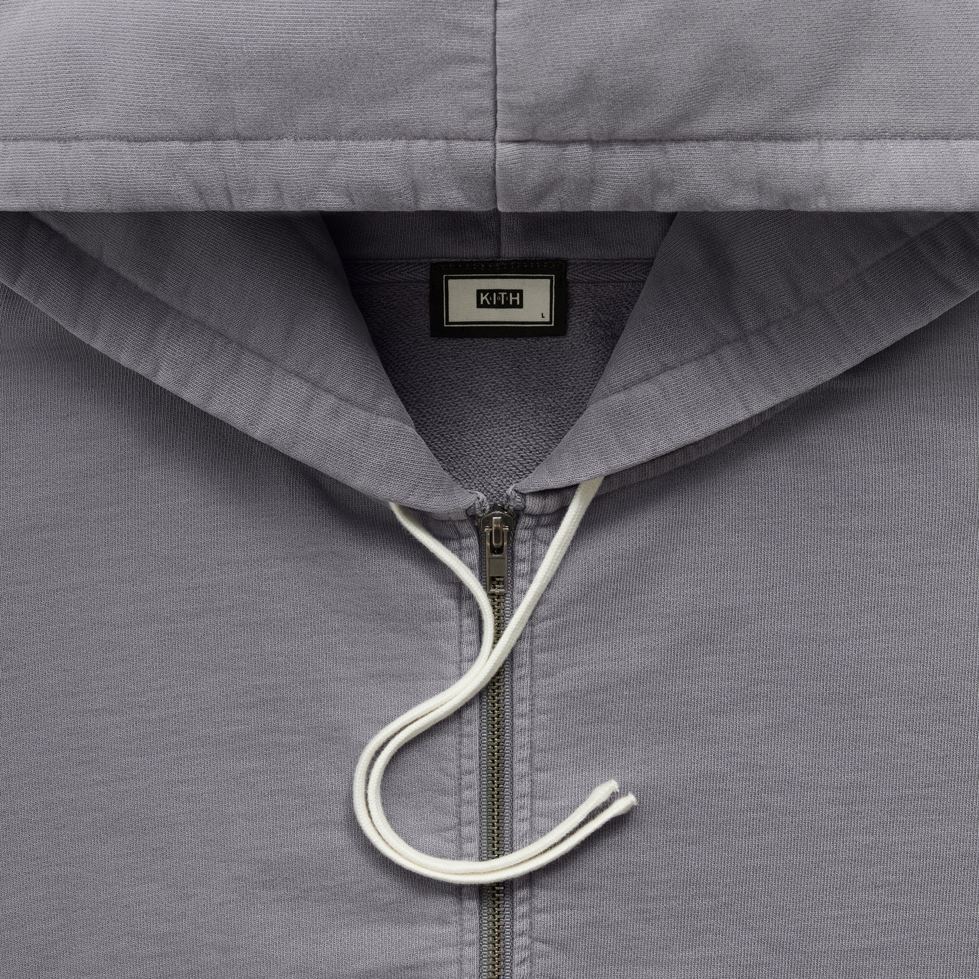 Kith 101 Soft Brushed Terry Braxton Zip Hoodie - Influence