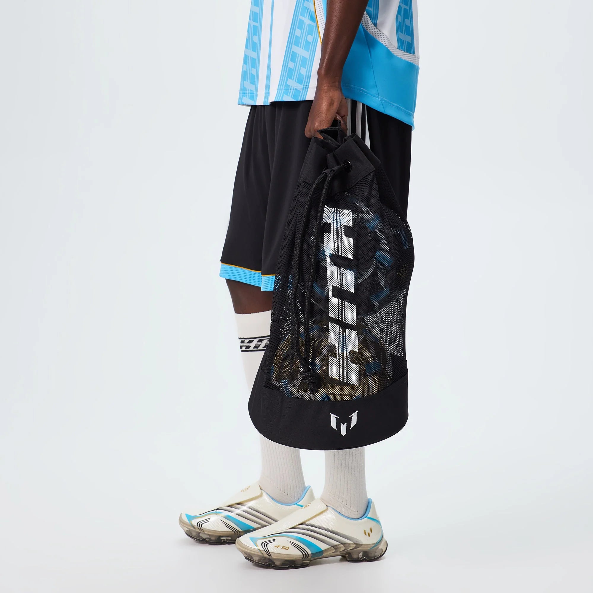 Kith & Messi for adidas Football Soccer Ball Bag - Black