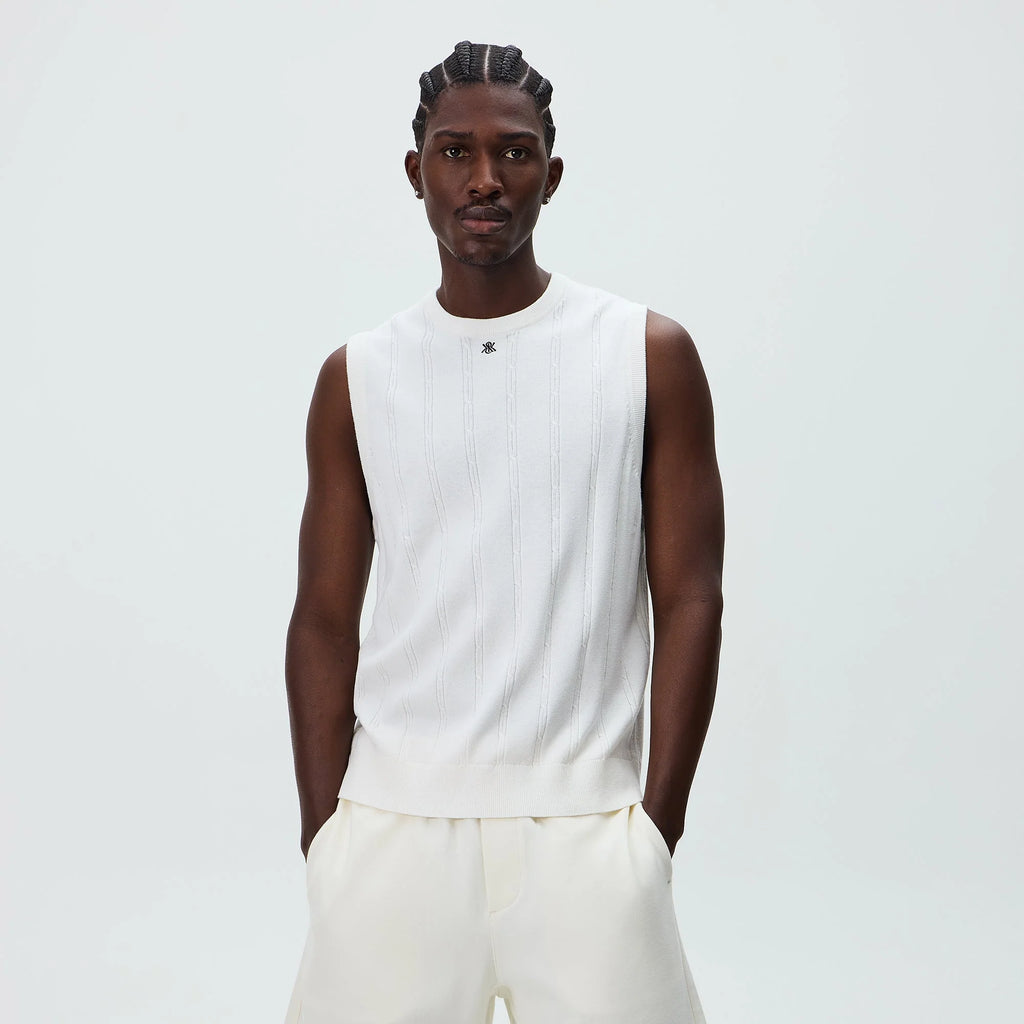 Kith Rhys Tilden Vest - Sandrift