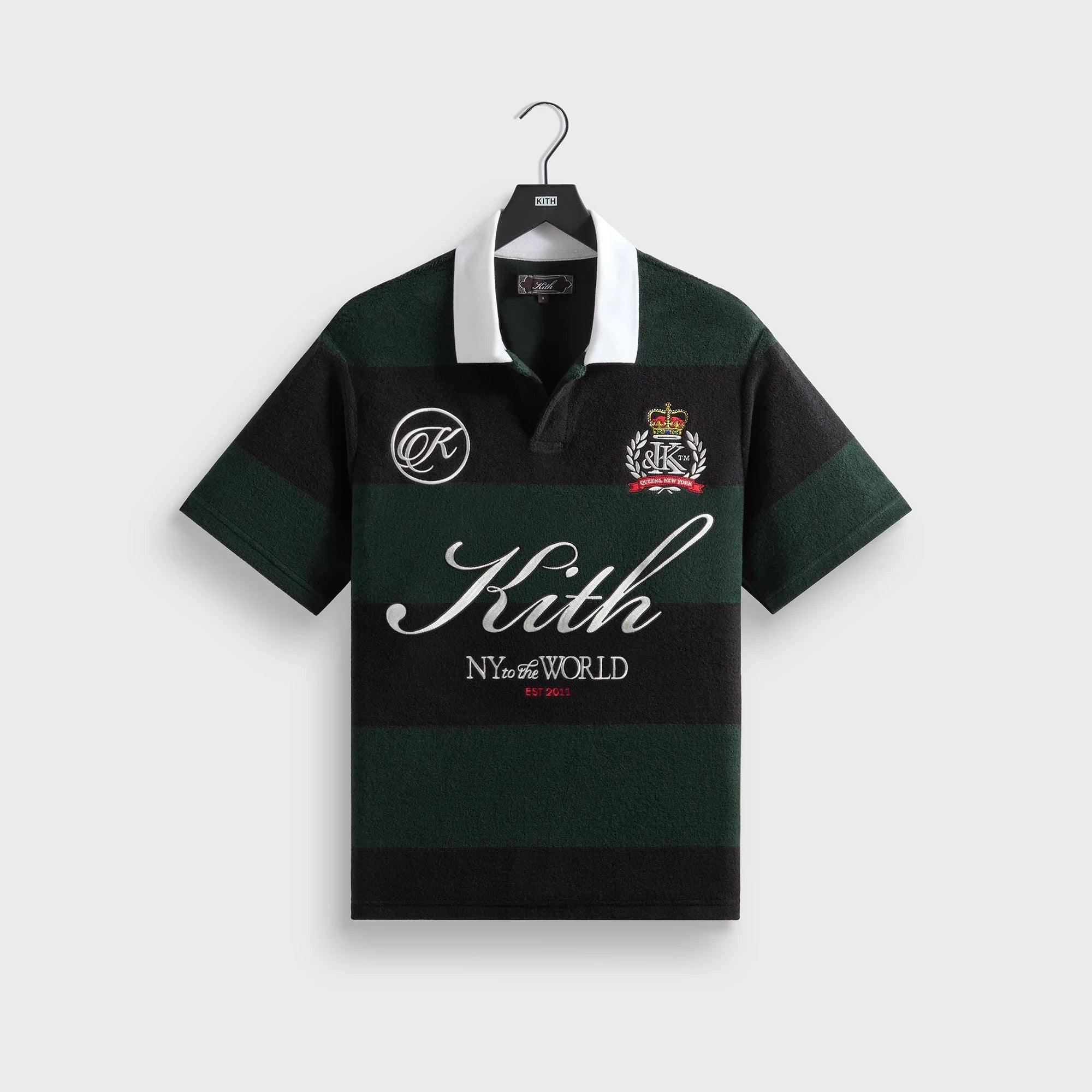 Kith Jacquard Towel Terry Ray Polo - Stadium
