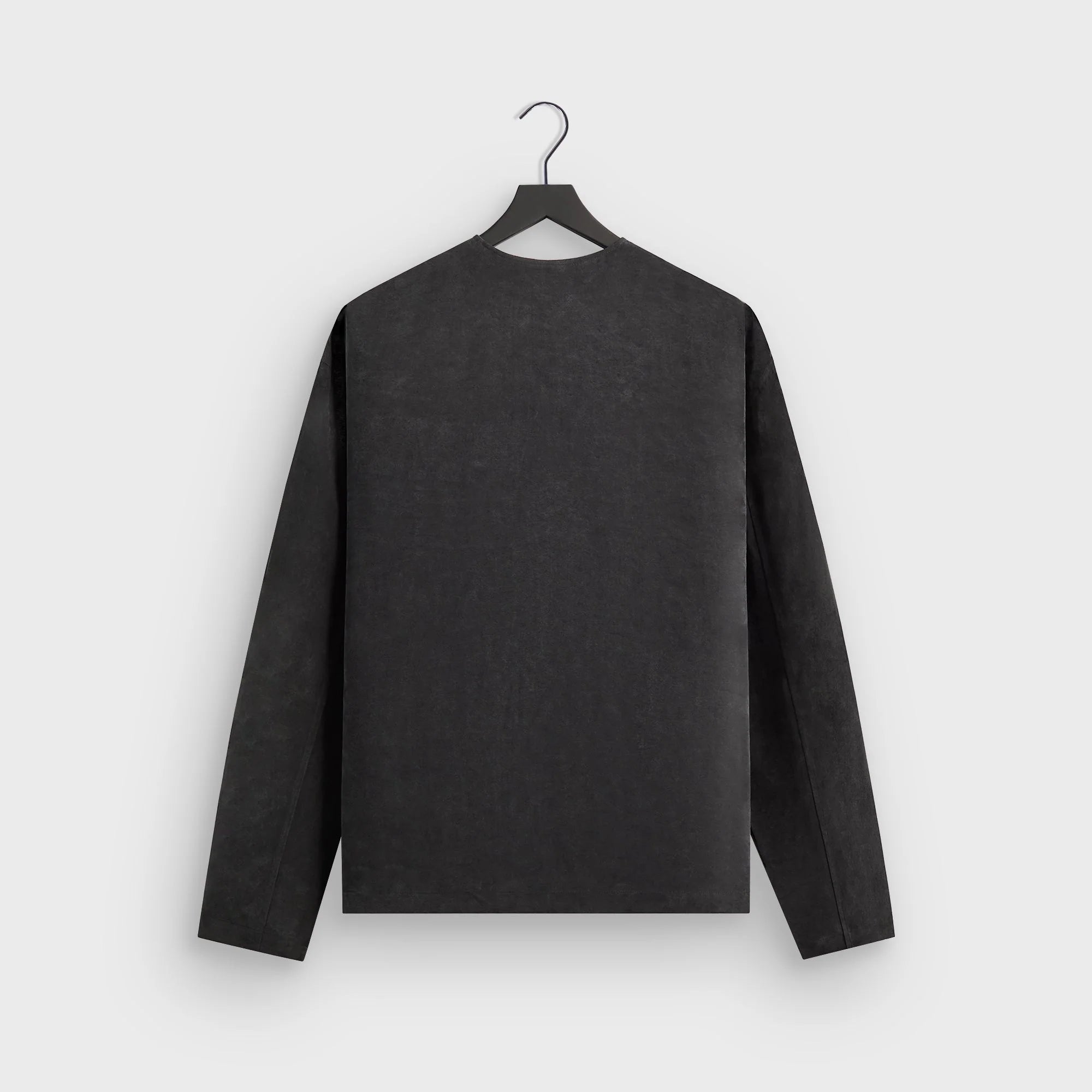 Kith Cupro Linen Long Sleeve Caelan Shirt - Black
