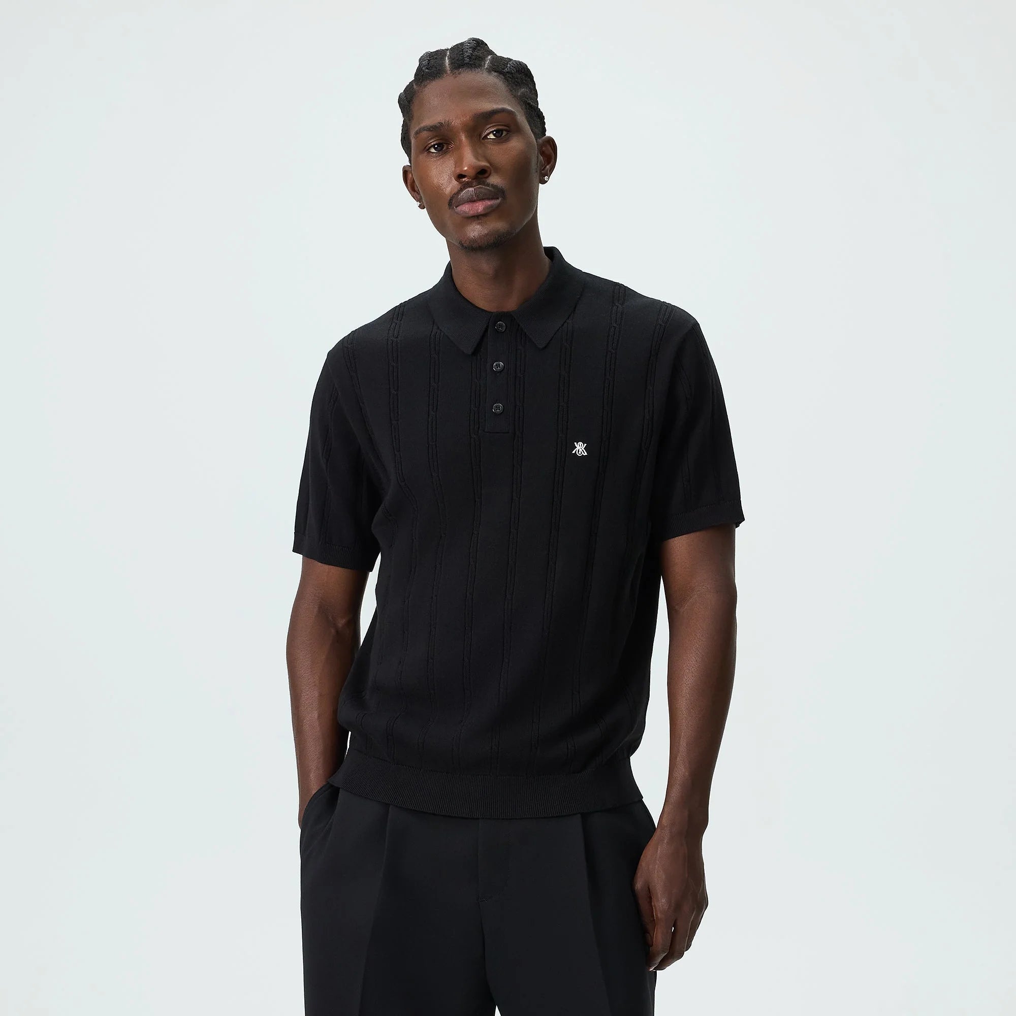 Kith Tilden Polo - Black