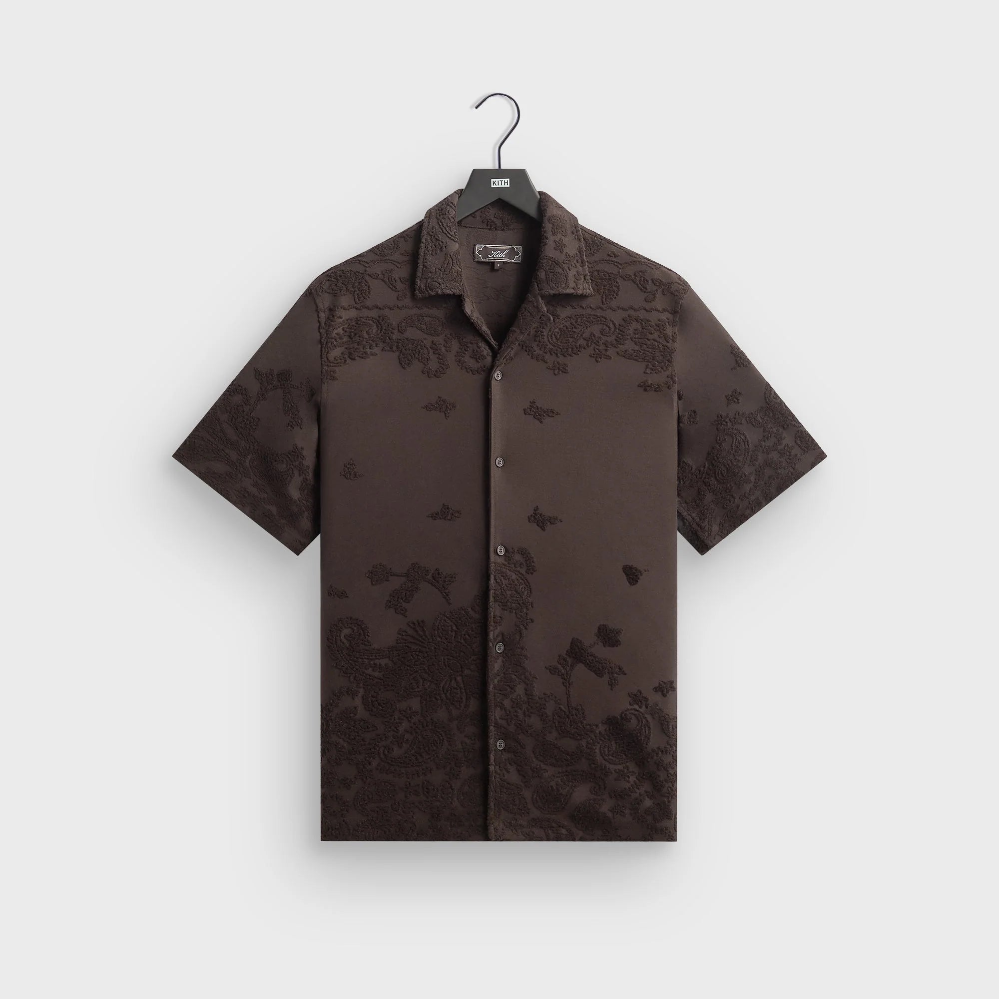 Kith Bandana Towel Terry Thompson Camp Collar Shirt - Kindling