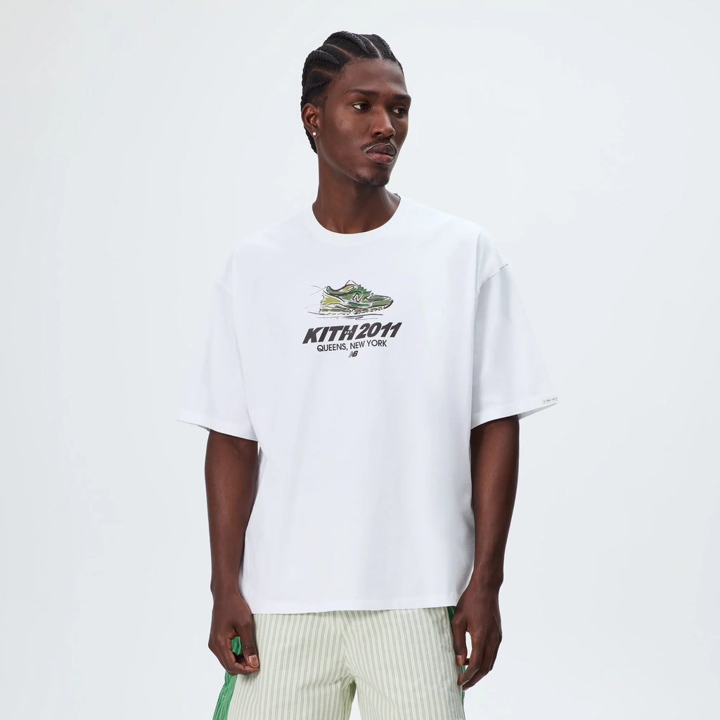 Kith & New Balance 2011 Sketch Jones Tee - White