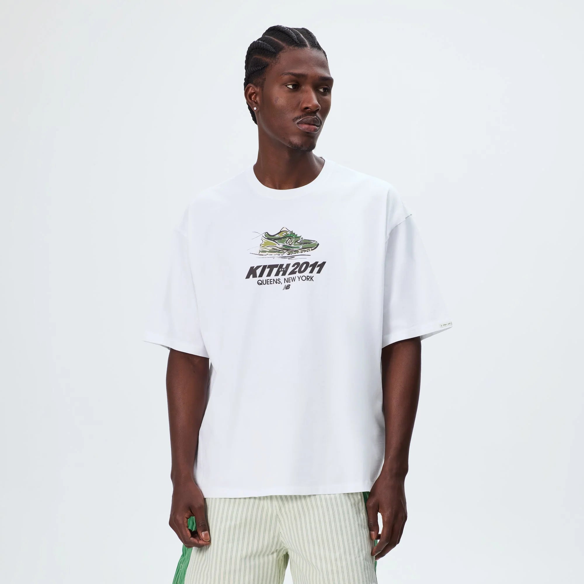 Kith & New Balance 2011 Sketch Jones Tee - White