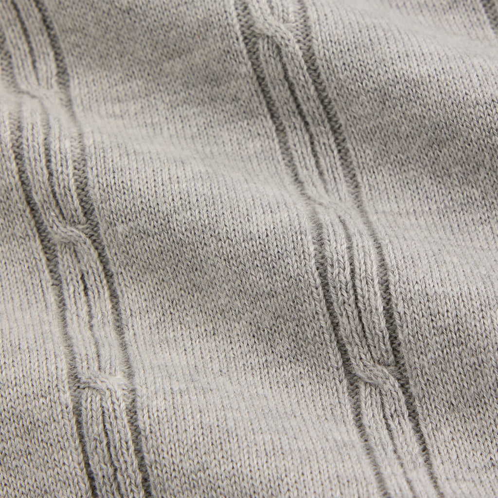 Kith Tilden Polo - Light Heather Grey