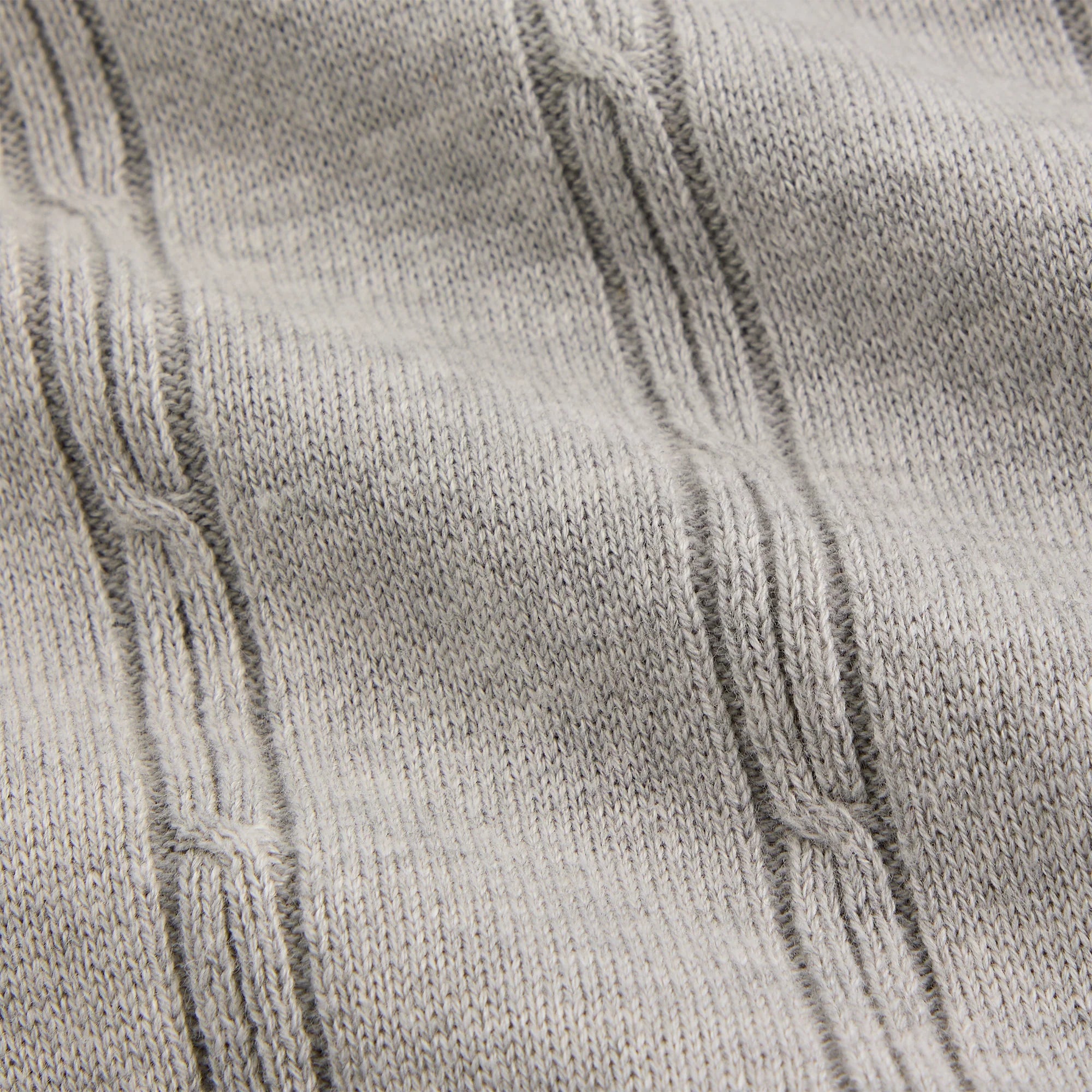 Kith Tilden Polo - Light Heather Grey