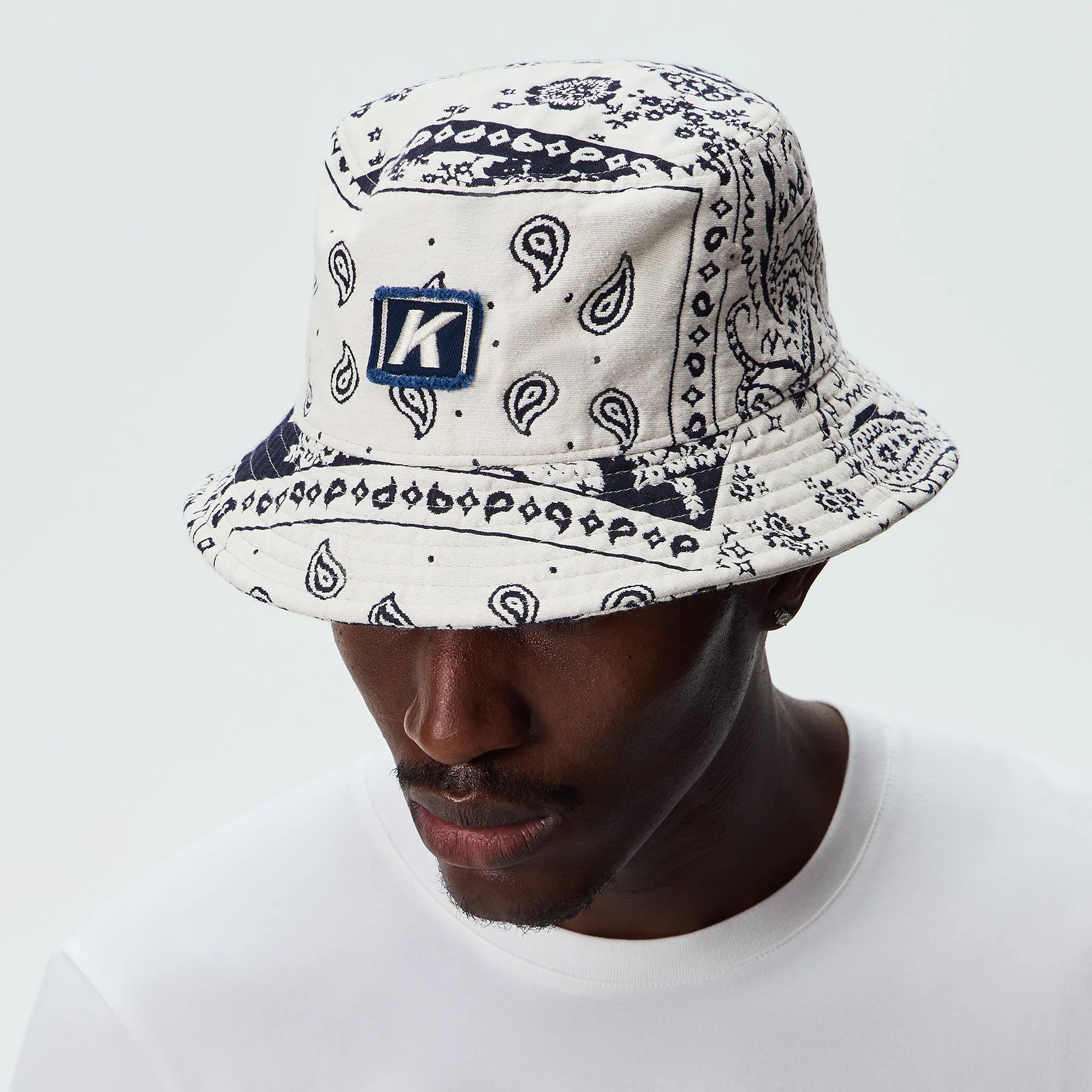 Kith Bandana Jacquard Dawson Bucket Hat - Nocturnal