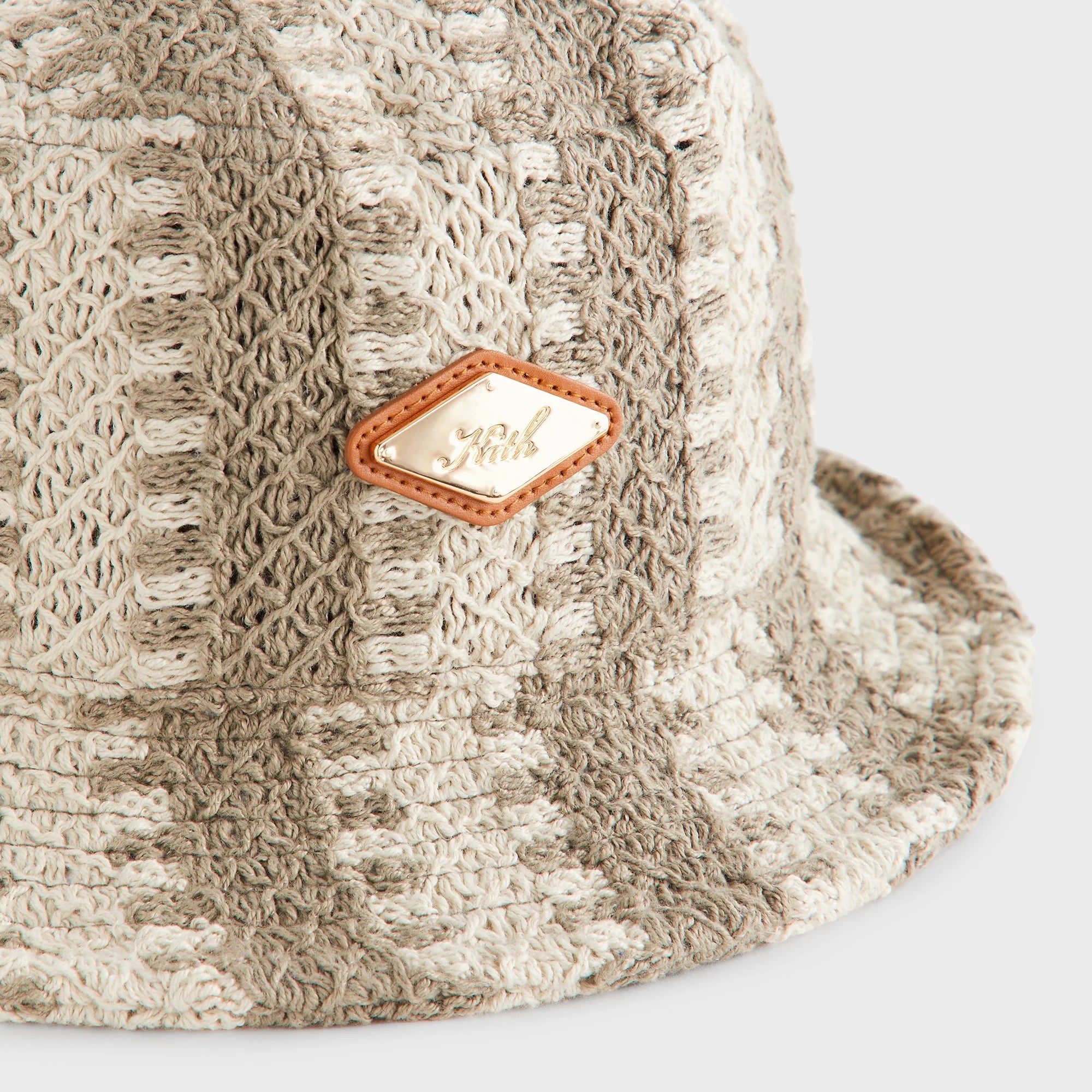 Kith Crochet Dawson Bucket Hat - Veil