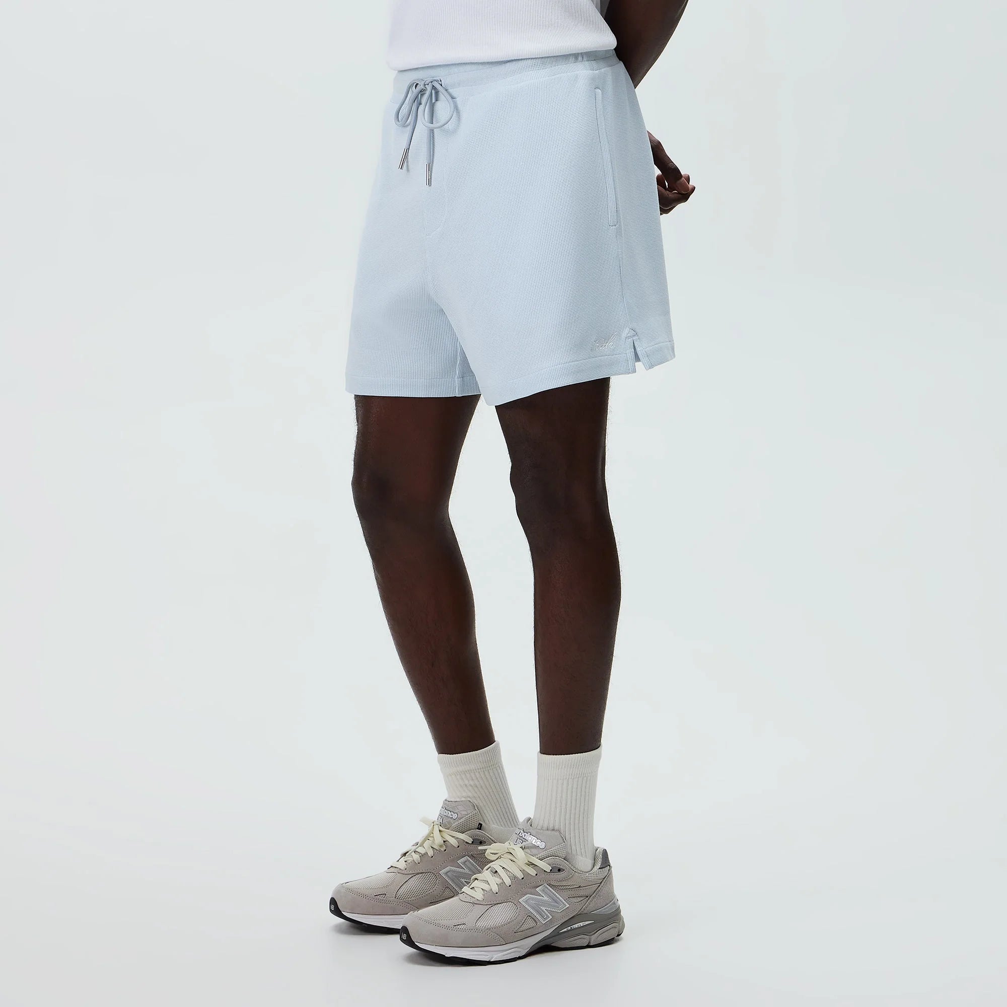 Kith Micro Waffle Graham Short - Light Indigo