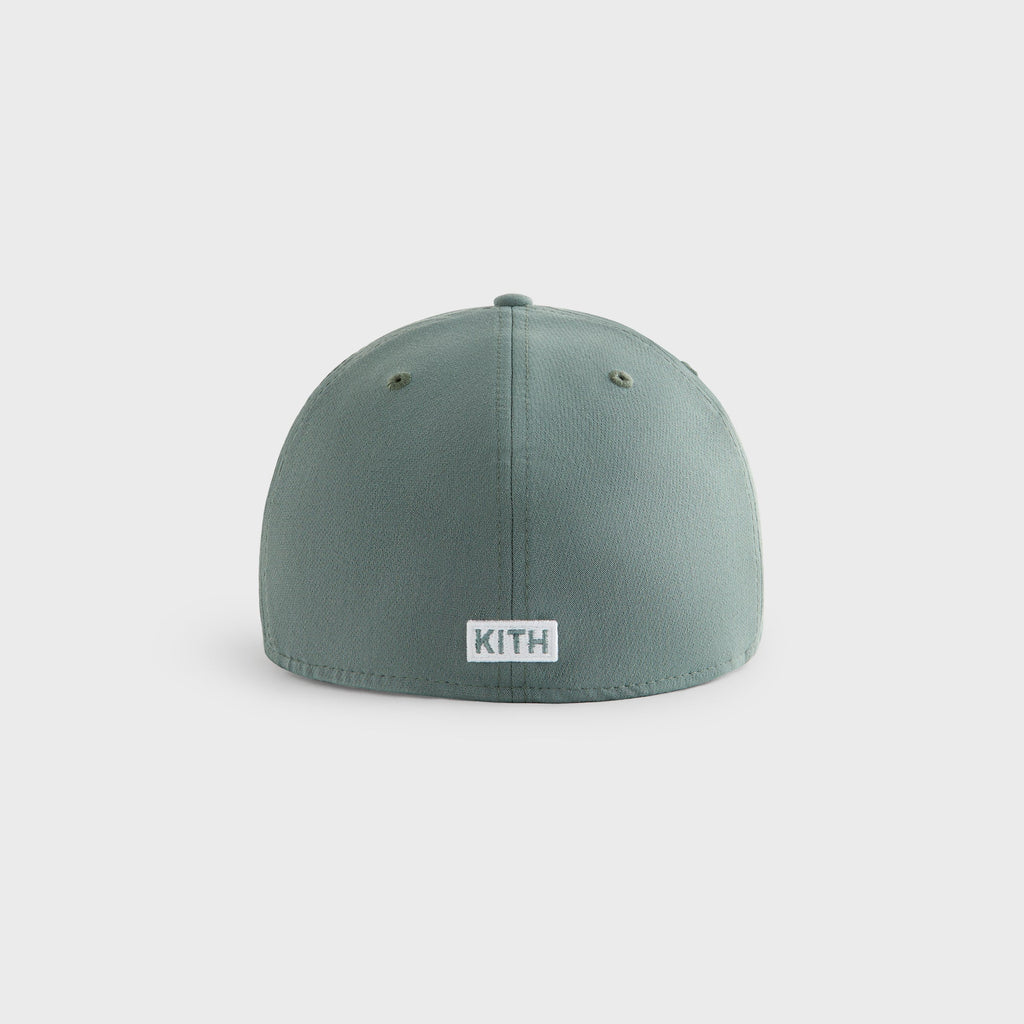 Kith & New Era for the New York Yankees Midweight Double Weave 59FIFTY Low Profile Fitted Cap - Court