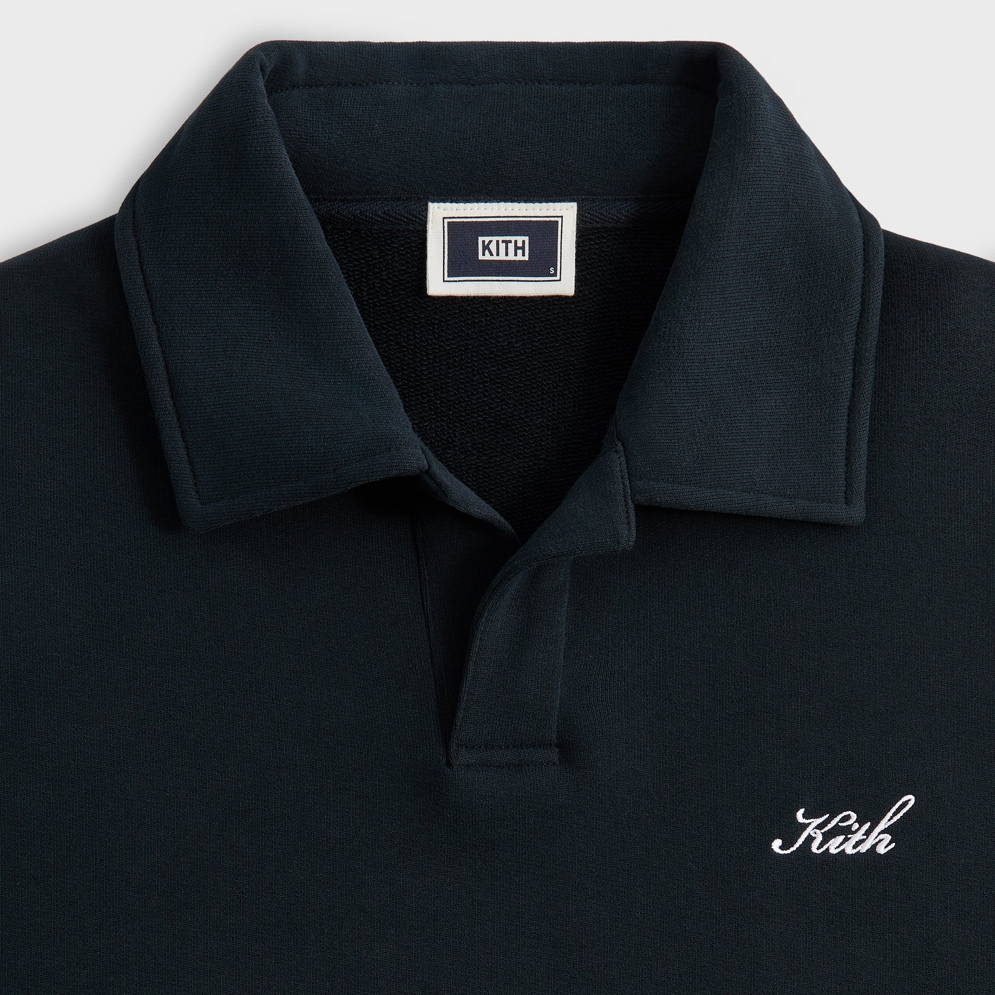 Kith Micro Terry Nelson Pullover - Black
