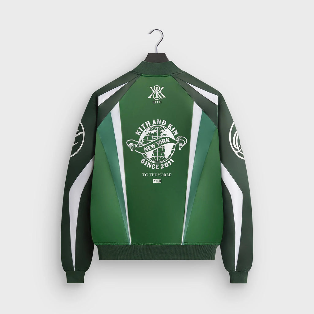 Kith Roy Racing Nylon Bomber Jacket - Stadium