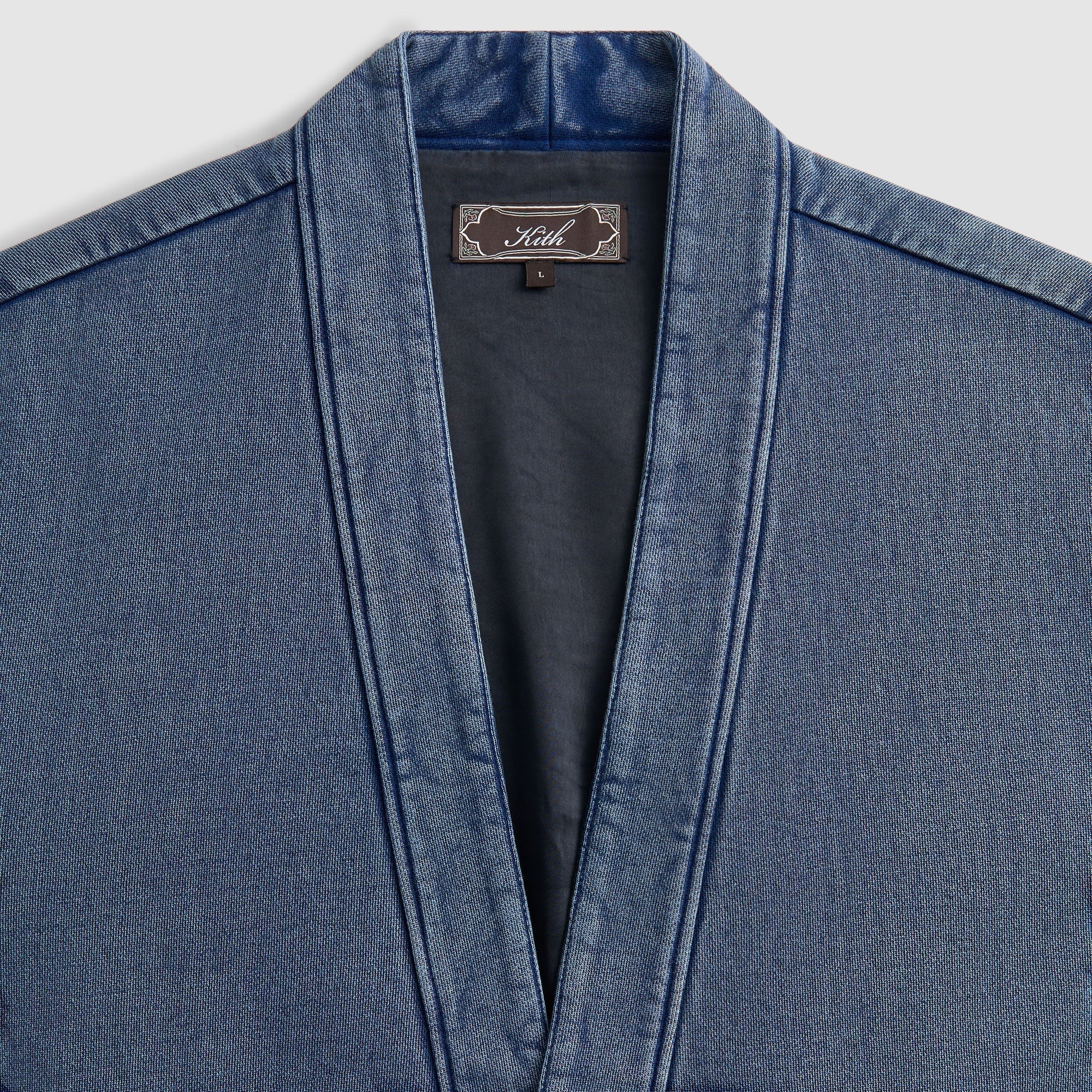 Kith Indigo Fleece Karter Gi Jacket - Vast