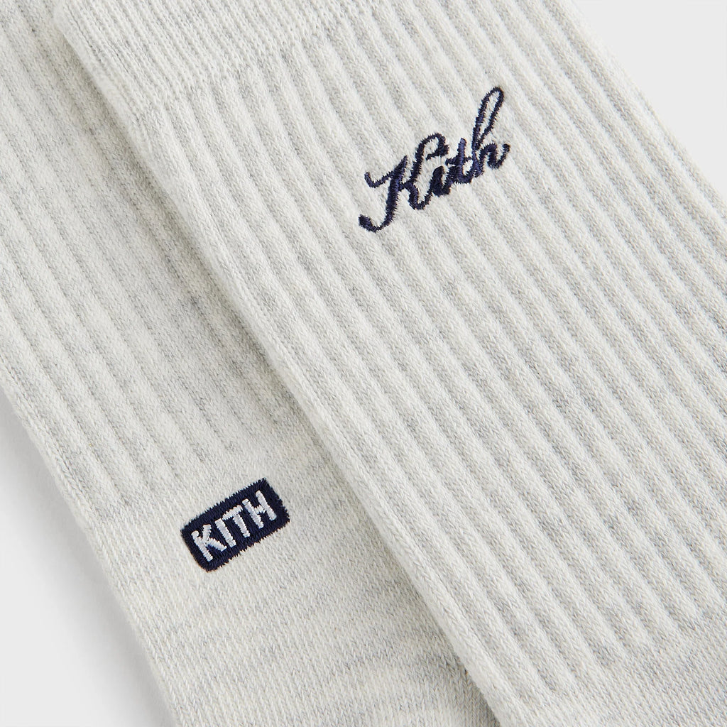 Kith 3-Pack Script Cotton Crew Socks - Multi