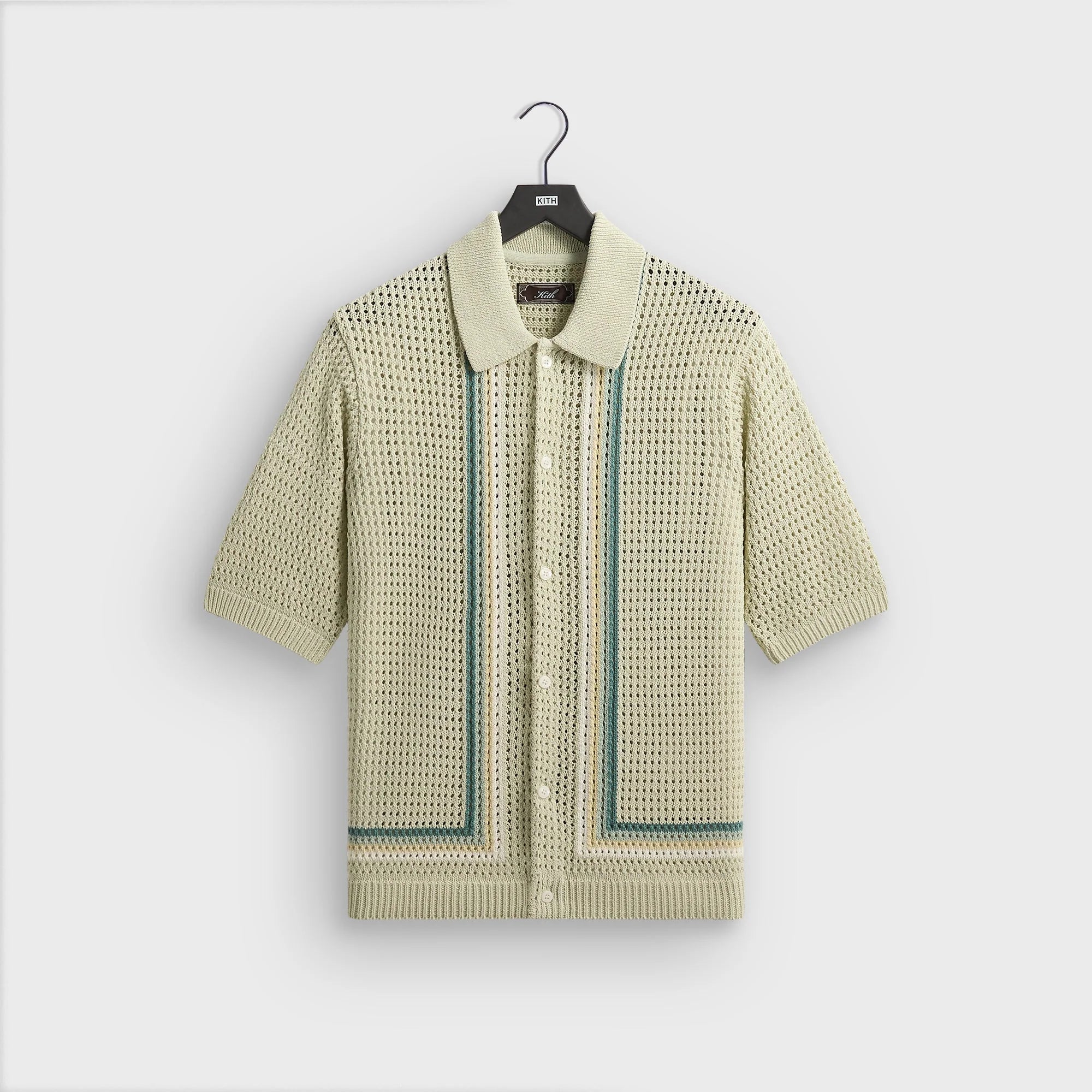 Kith Thompson Crochet Buttondown - Fresh