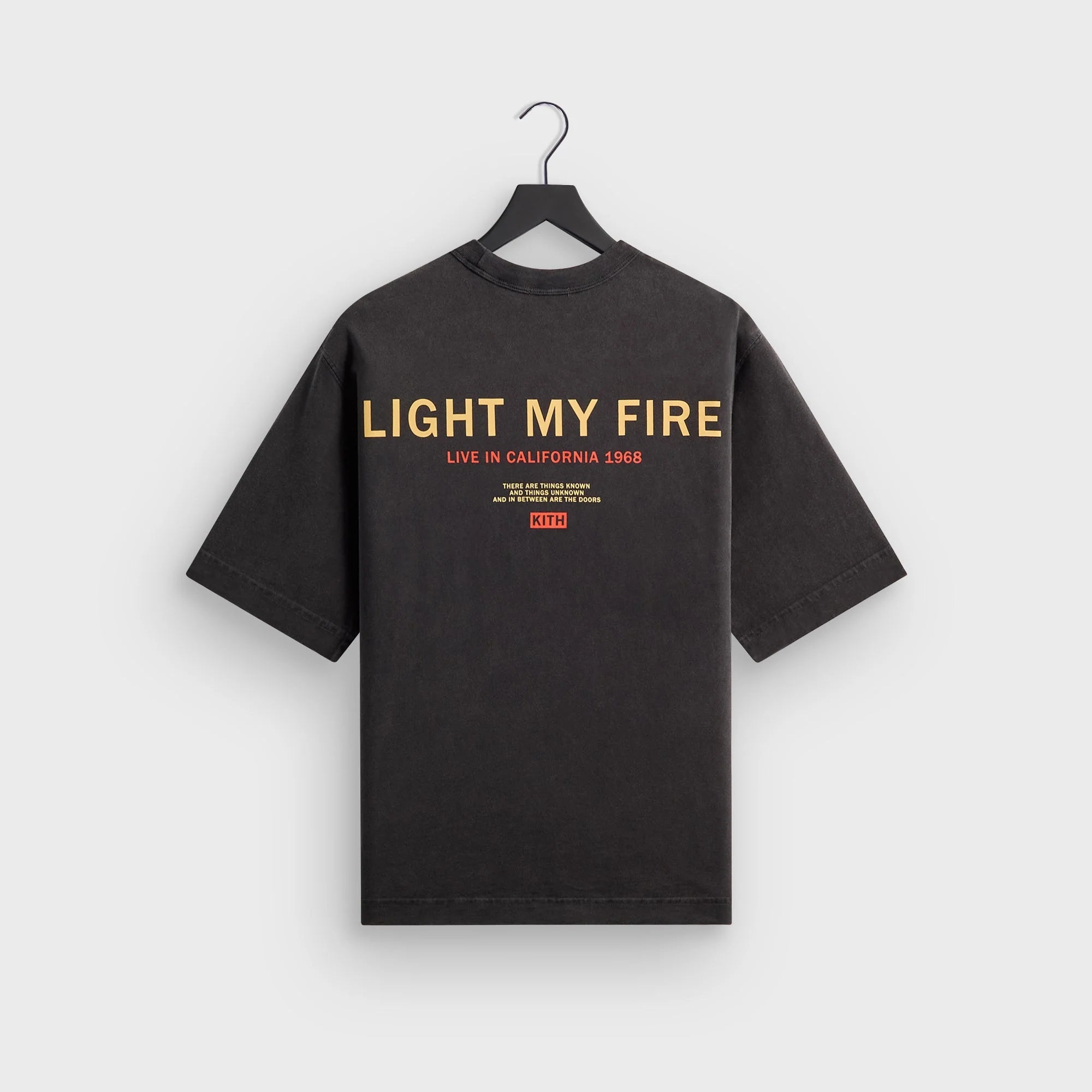Kith Records for The Doors Live in Hollywood Vintage Alex Tee - Black