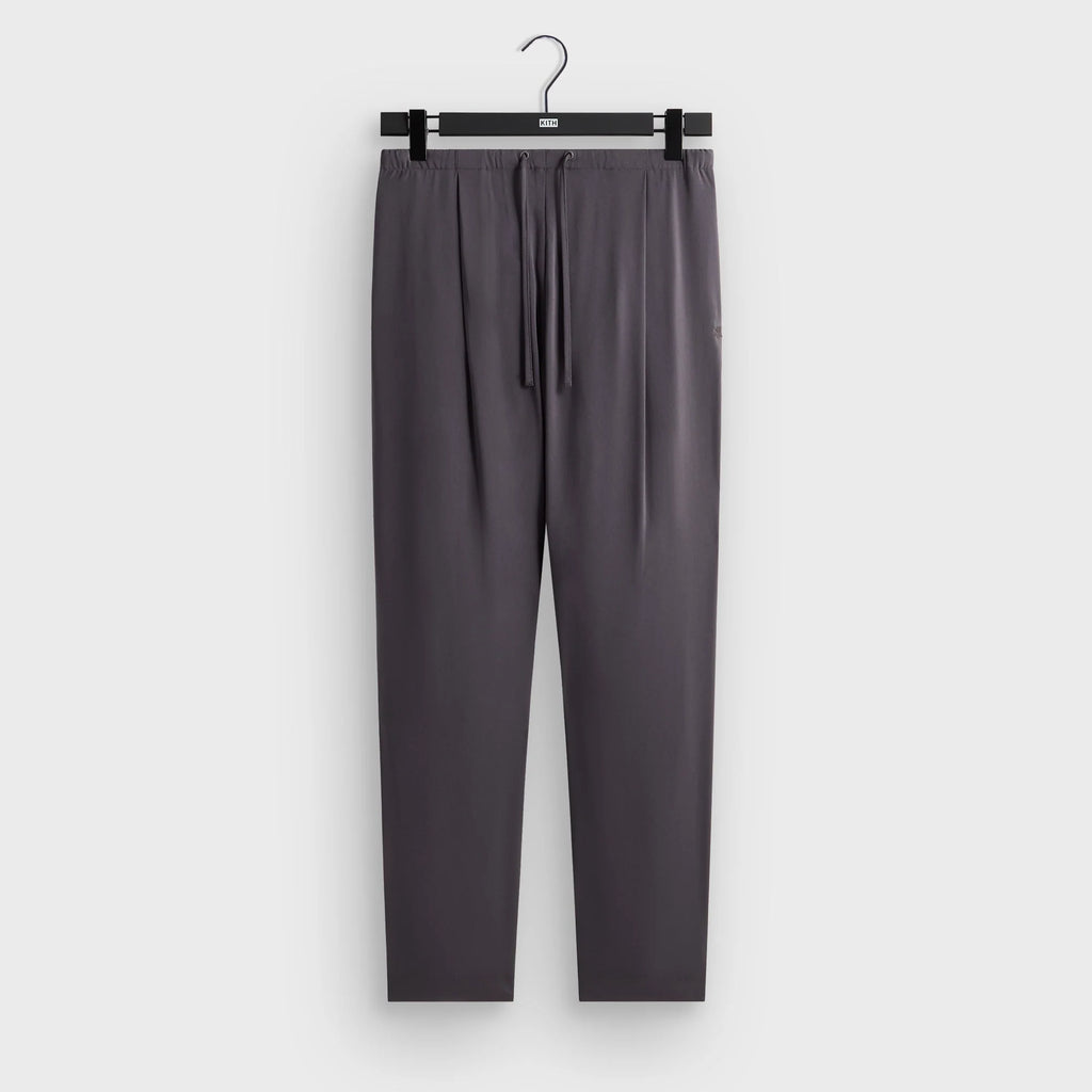 Kith Double Crepe Idris Pant - Phantom Grey
