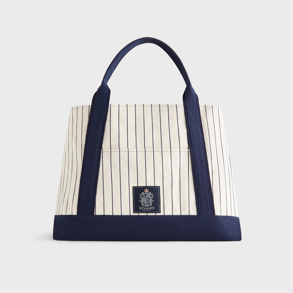 Kith for the New York Yankees Pinstripe Tote Bag - Sandrift