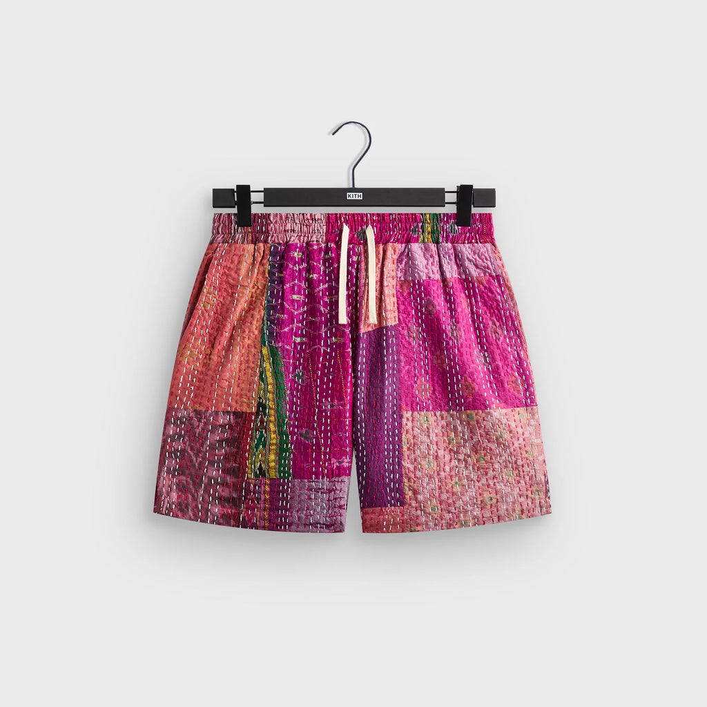 &Kin Tal Patchwork Short - Pink / Multi