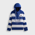 Kith Compact Fleece Striped Caleb Anorak Hoodie - Layer