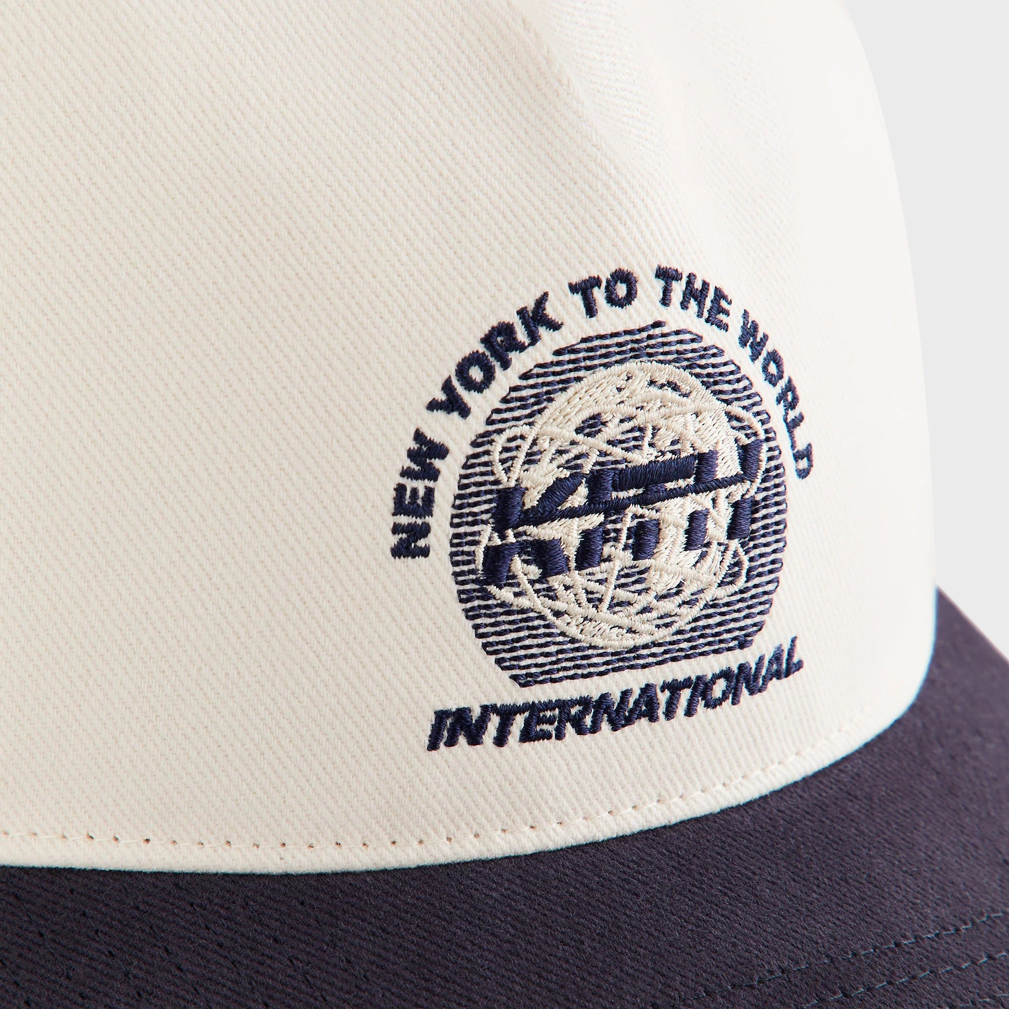 Kith Brushed Twill Bay Low Pinch Crown Cap - Nocturnal