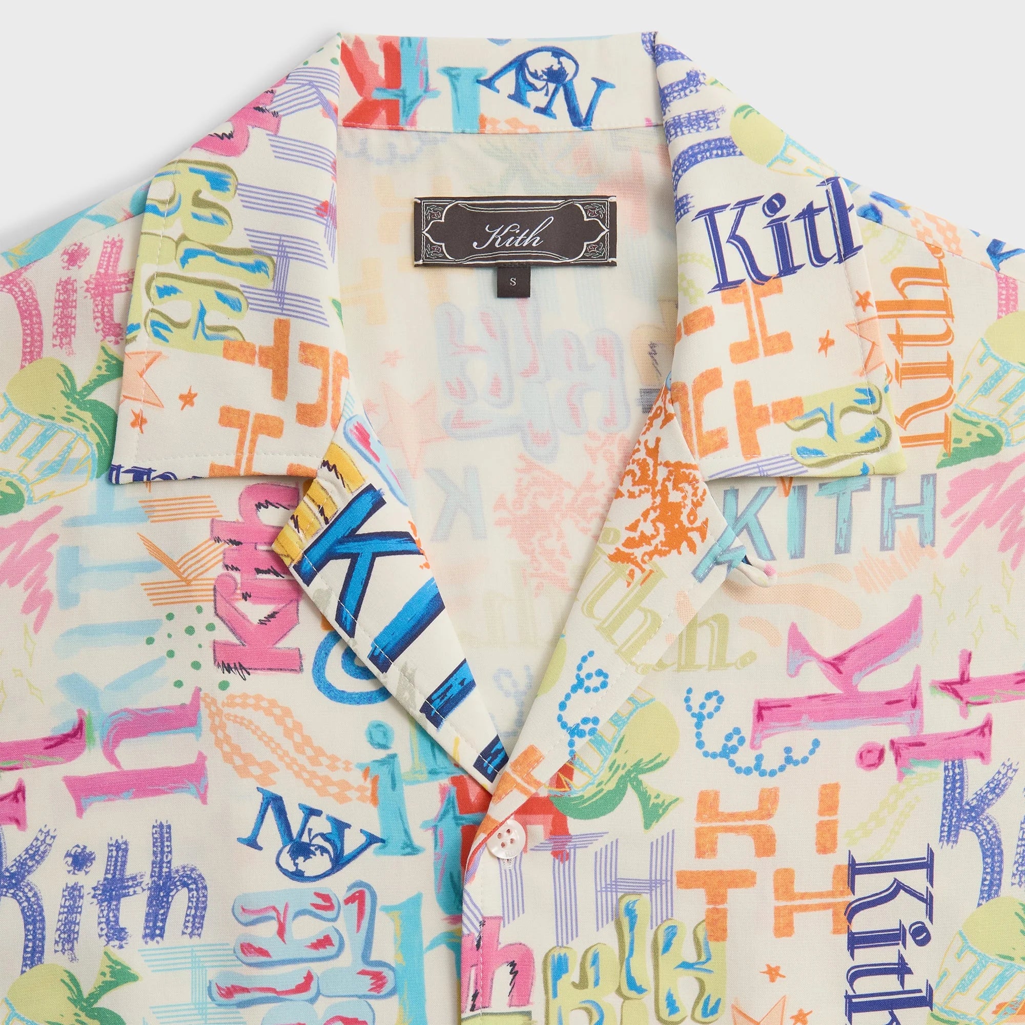 Kith Thompson Camp Shirt - Sandrift