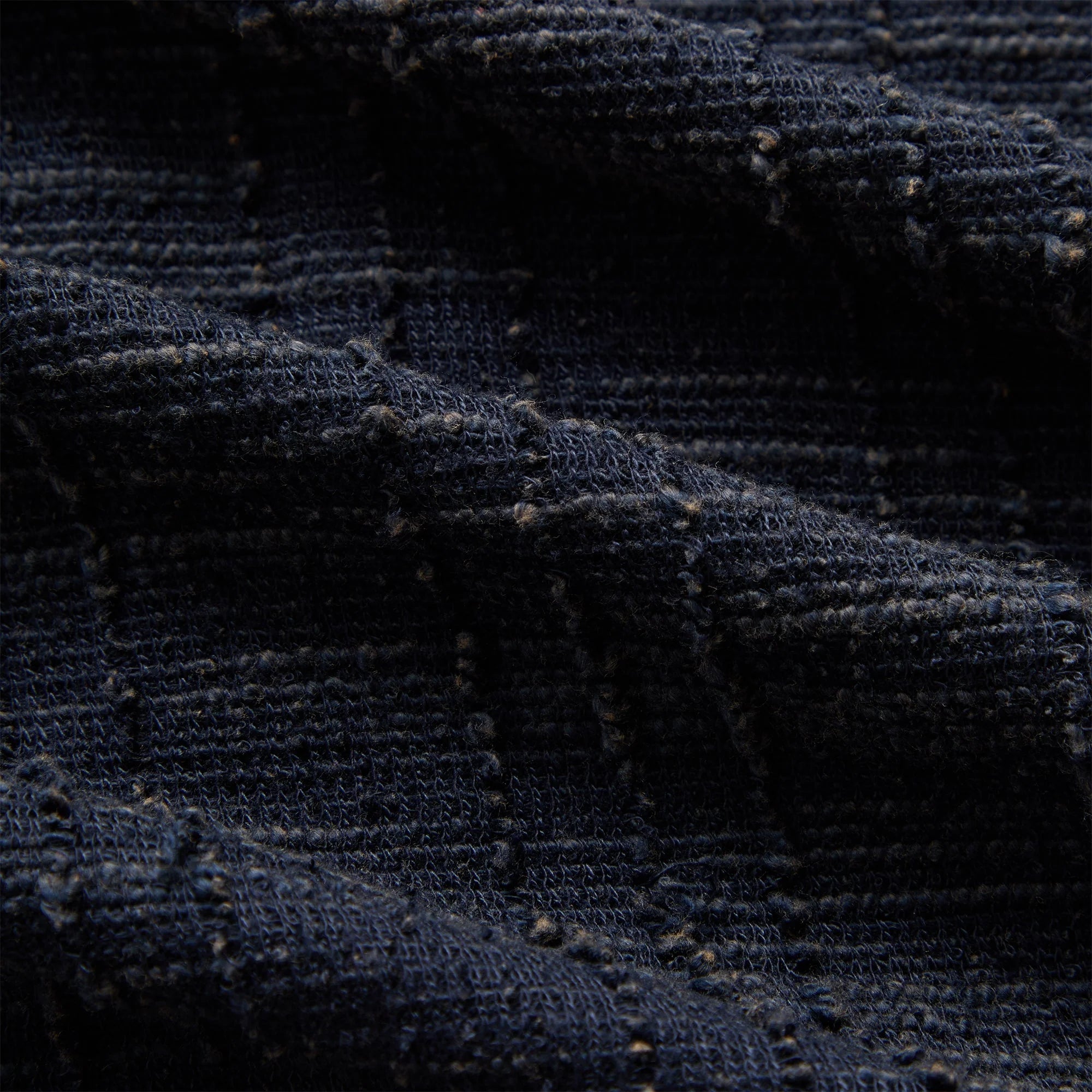 Kith High Twist Tweed Rhys Cardigan - Nocturnal