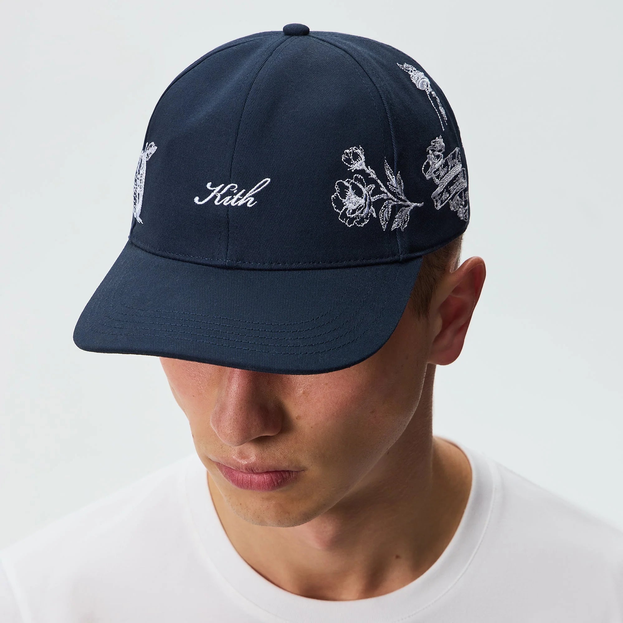 Kith Twill Printed Aaron Classic Cap - Nocturnal