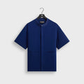 Kith Double Crepe Casper Shirt - Deep Royal