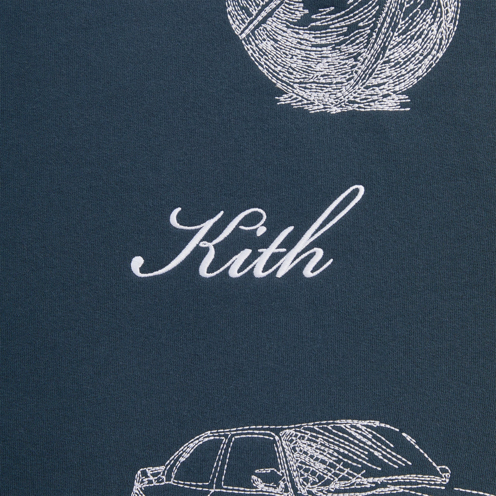 Kith New York To The World Nelson Crewneck - Nocturnal