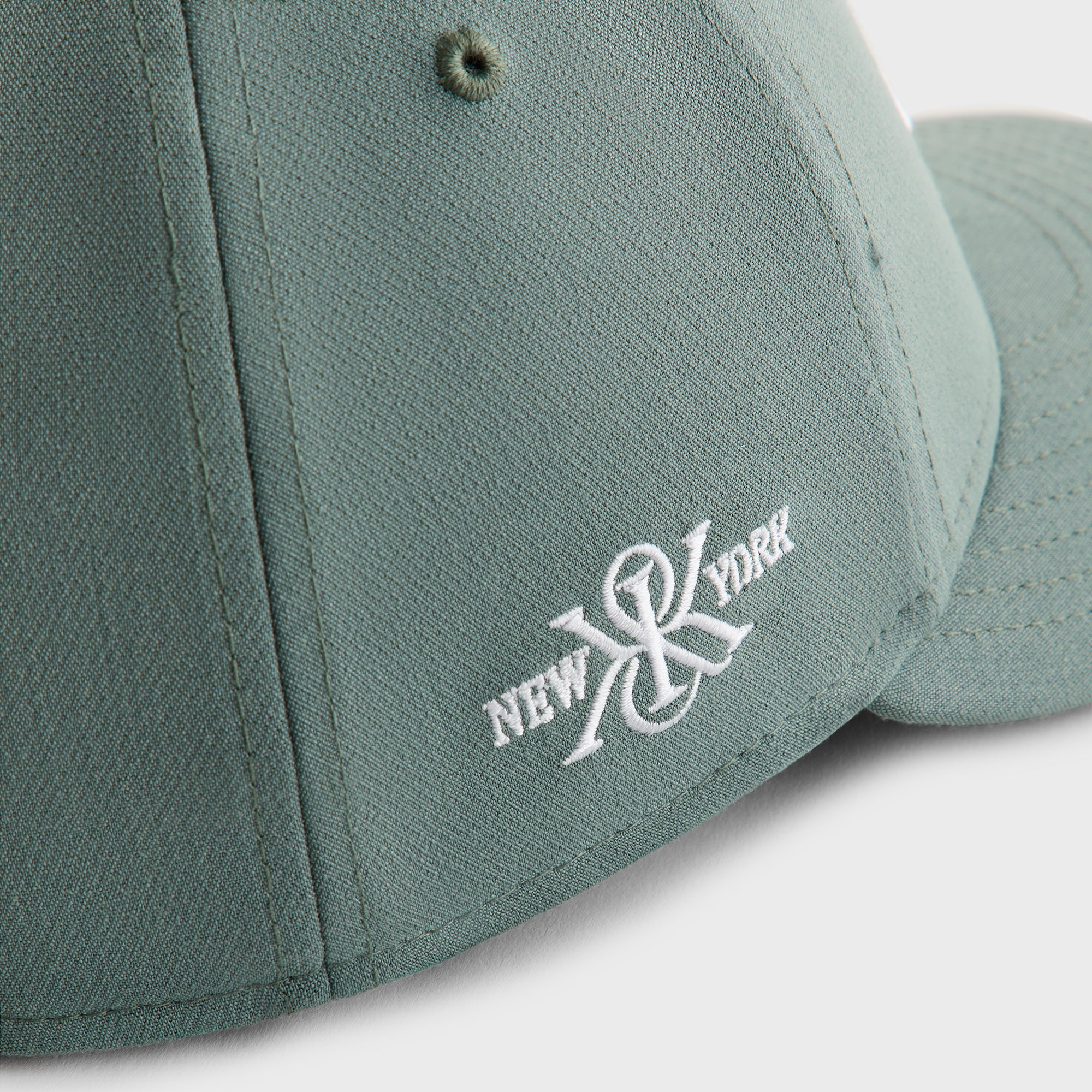Kith & New Era for the New York Yankees Midweight Double Weave 59FIFTY Low Profile Fitted Cap - Court