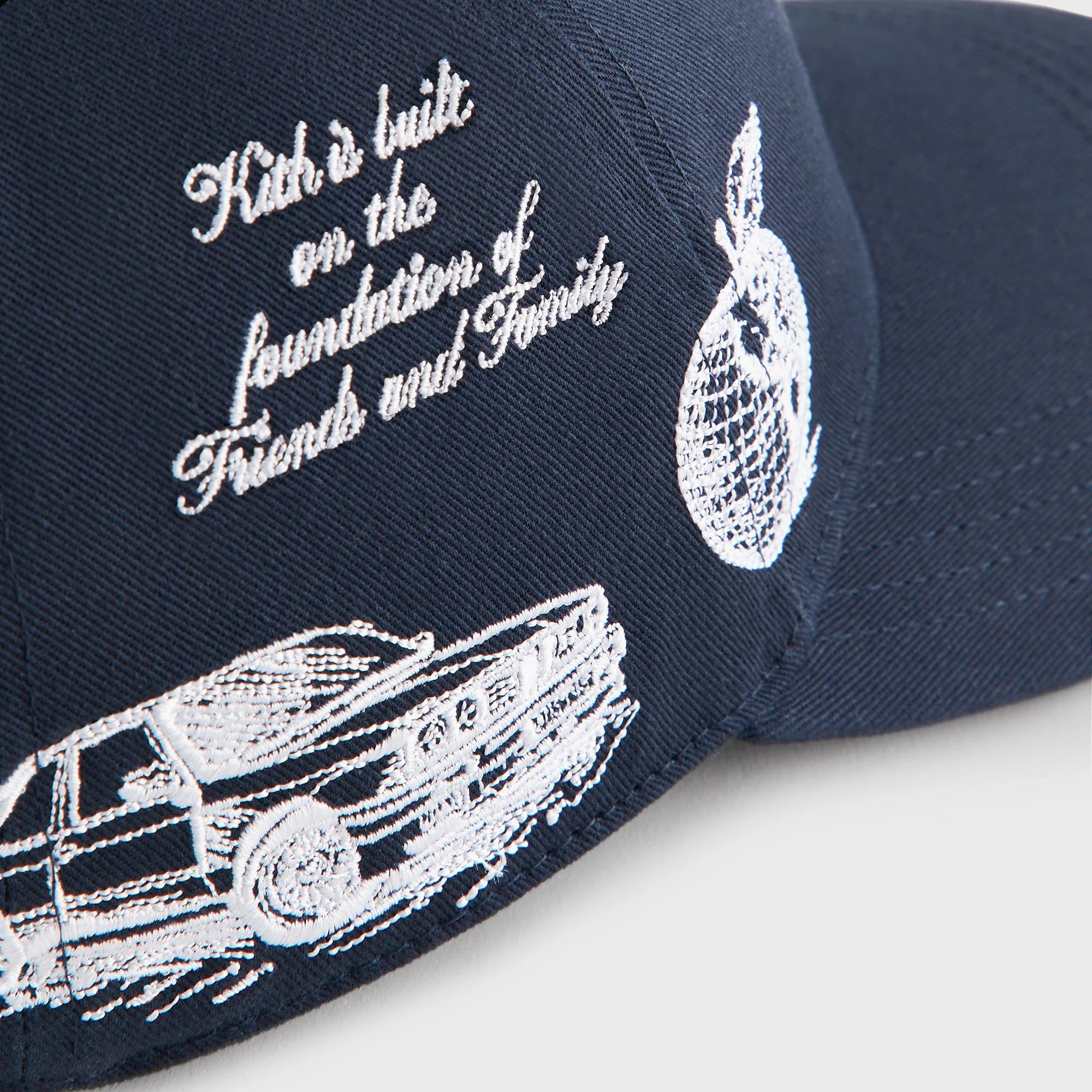 Kith Twill Printed Aaron Classic Cap - Nocturnal